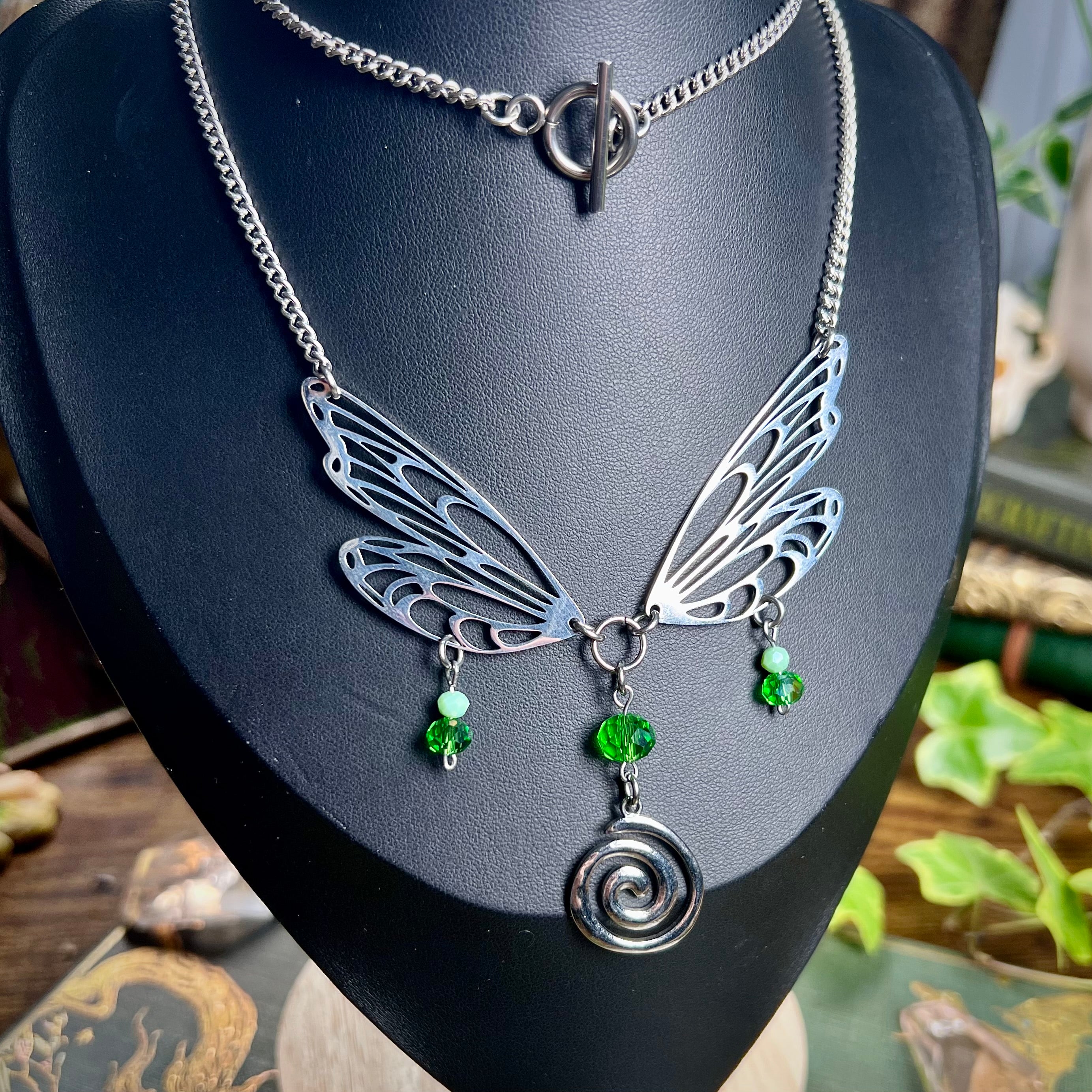 Nymph Wings Necklace
