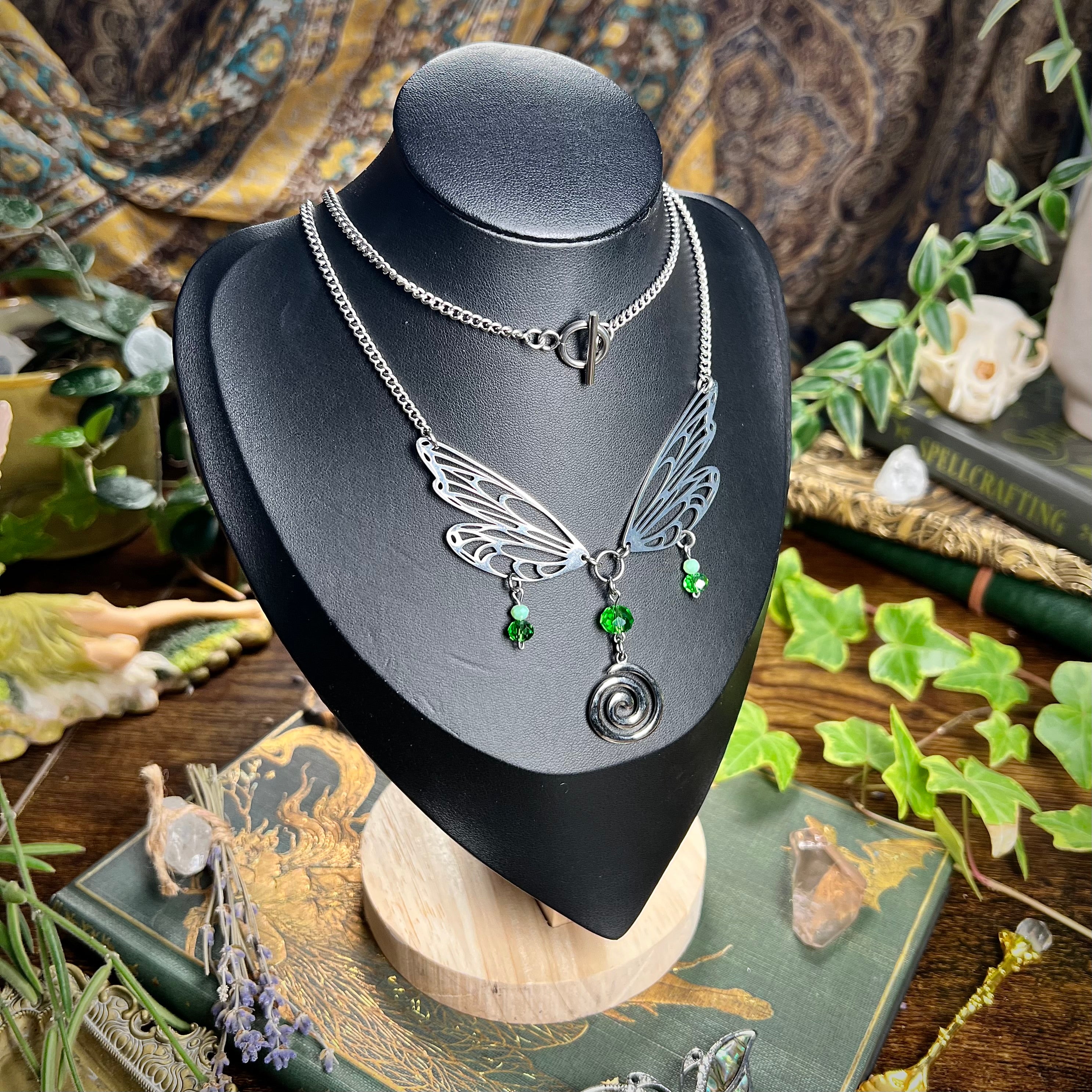 Nymph Wings Necklace