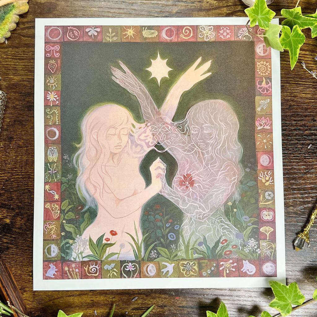 "Other Self" - 10.5 x 11.5 Print by Emma Williams