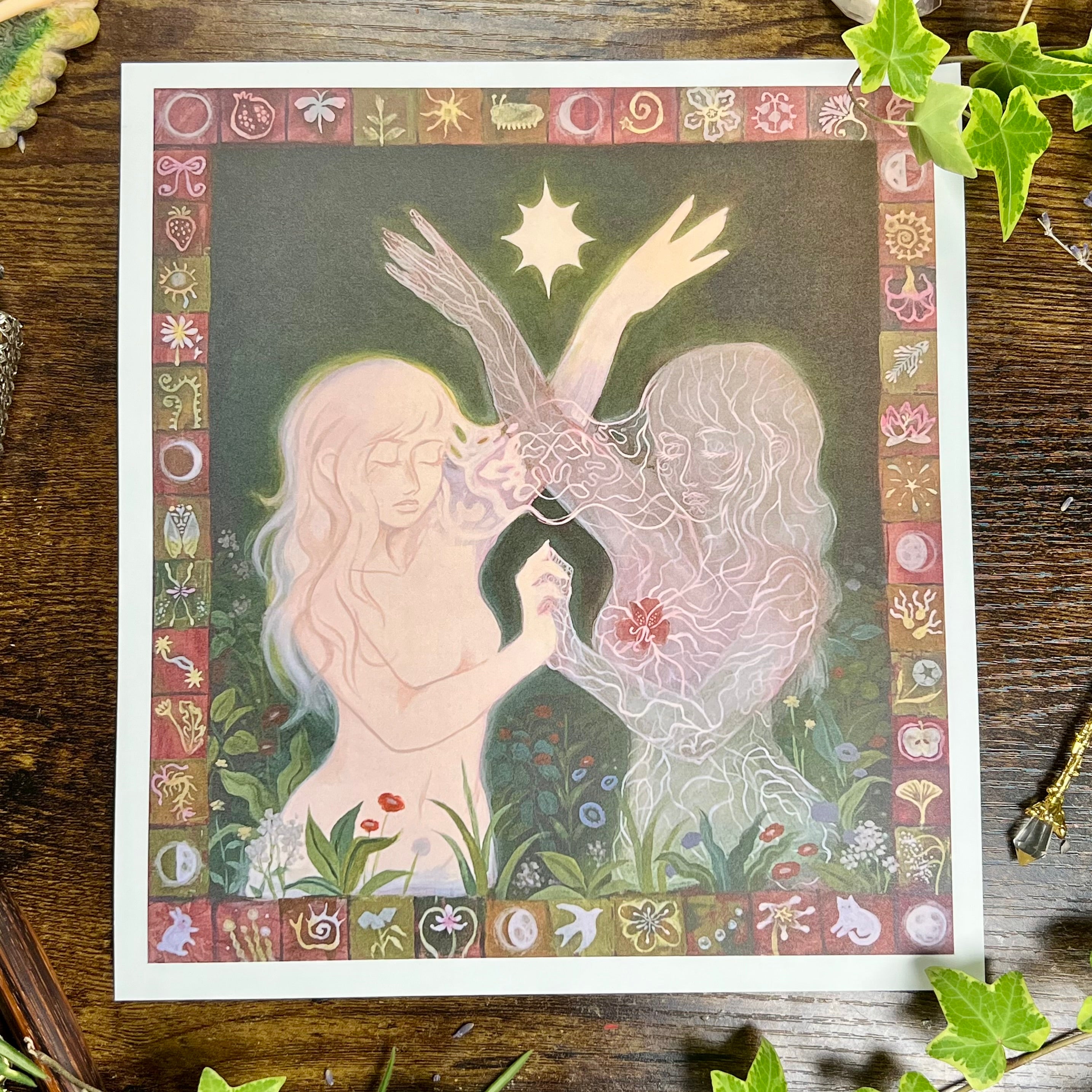 "Other Self" - 10.5 x 11.5 Print by Emma Williams