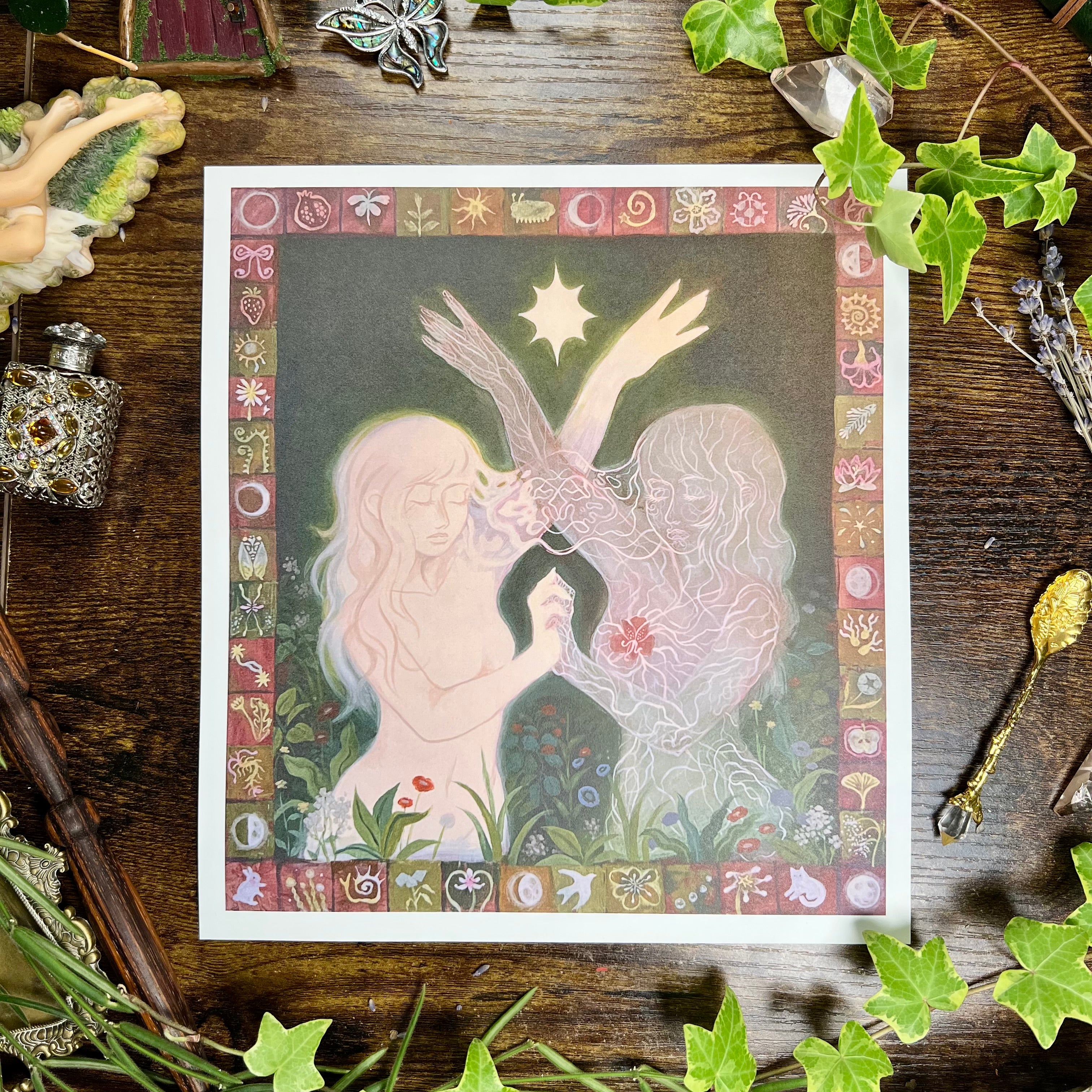 "Other Self" - 10.5 x 11.5 Print by Emma Williams