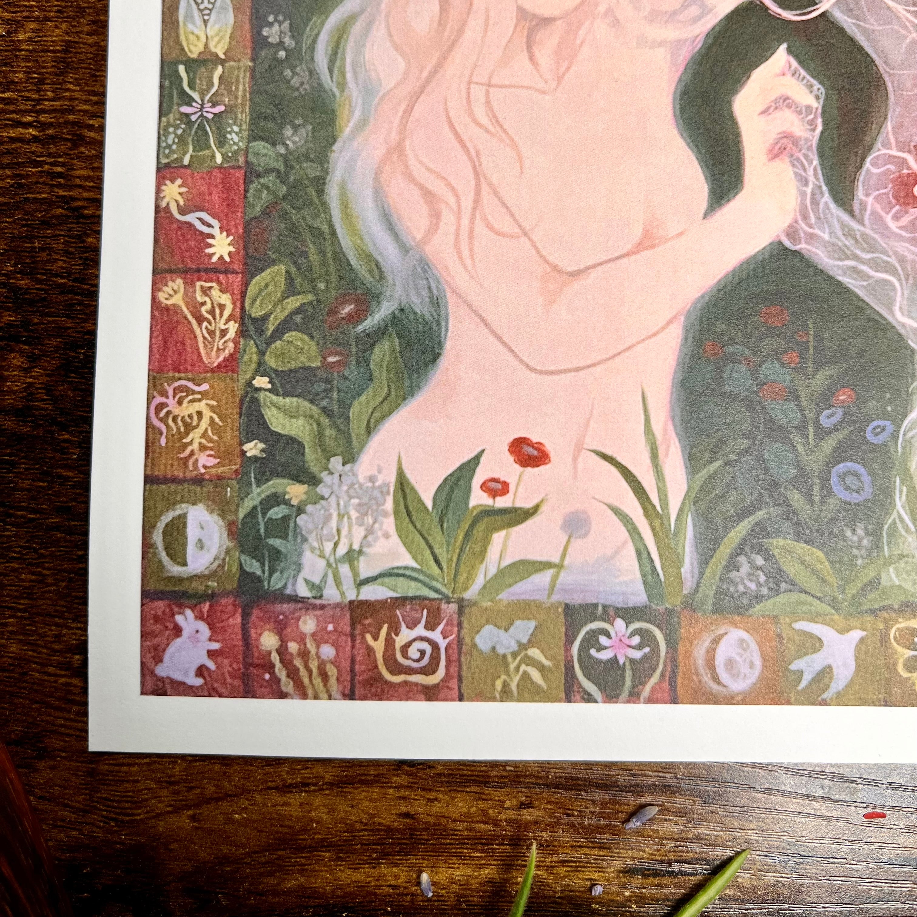 "Other Self" - 10.5 x 11.5 Print by Emma Williams