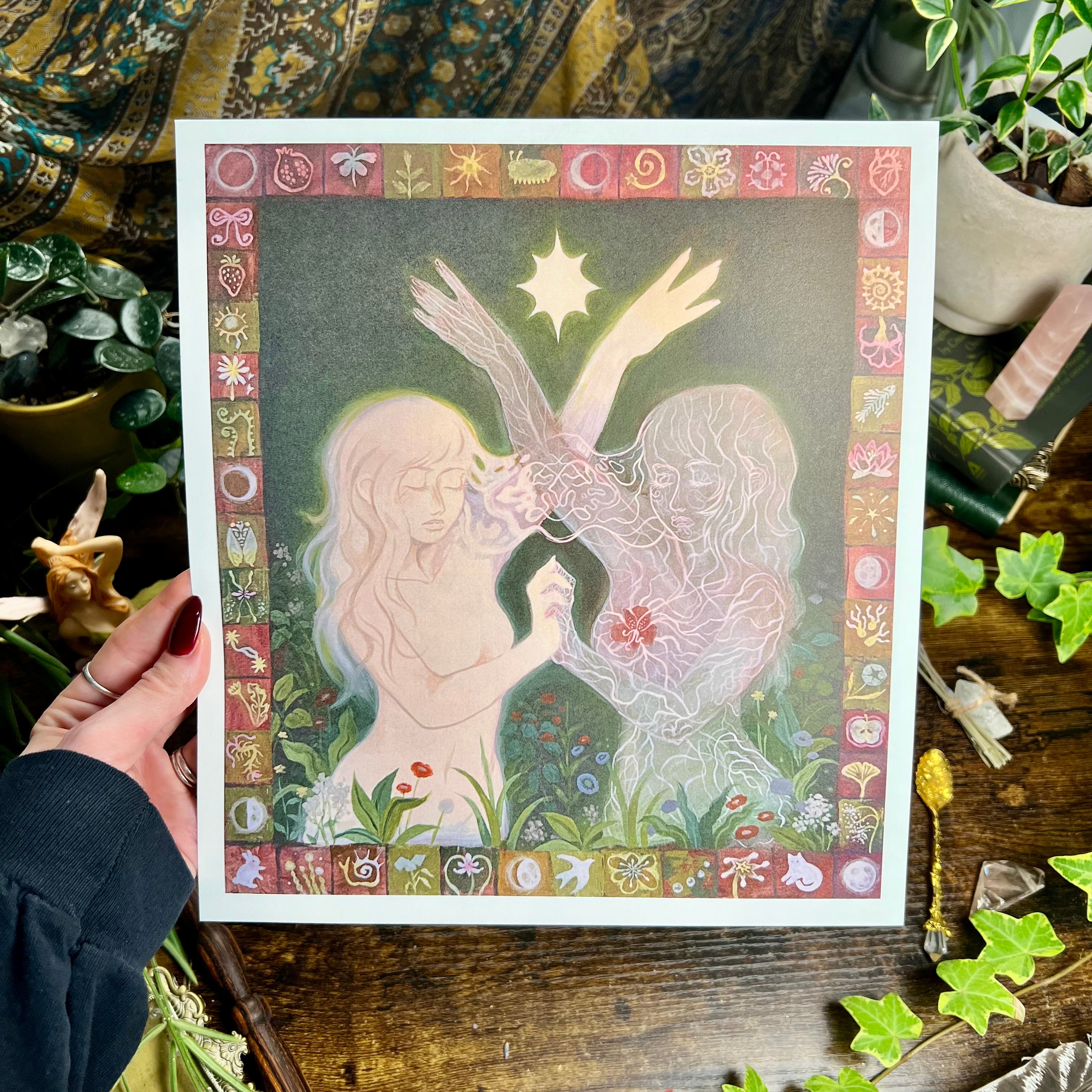 "Other Self" - 10.5 x 11.5 Print by Emma Williams