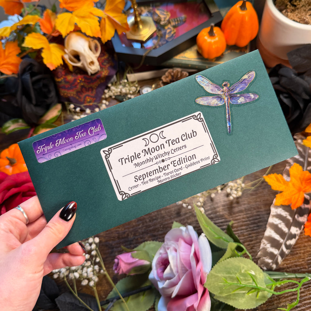 September Edition - Triple Moon Tea Club Letters