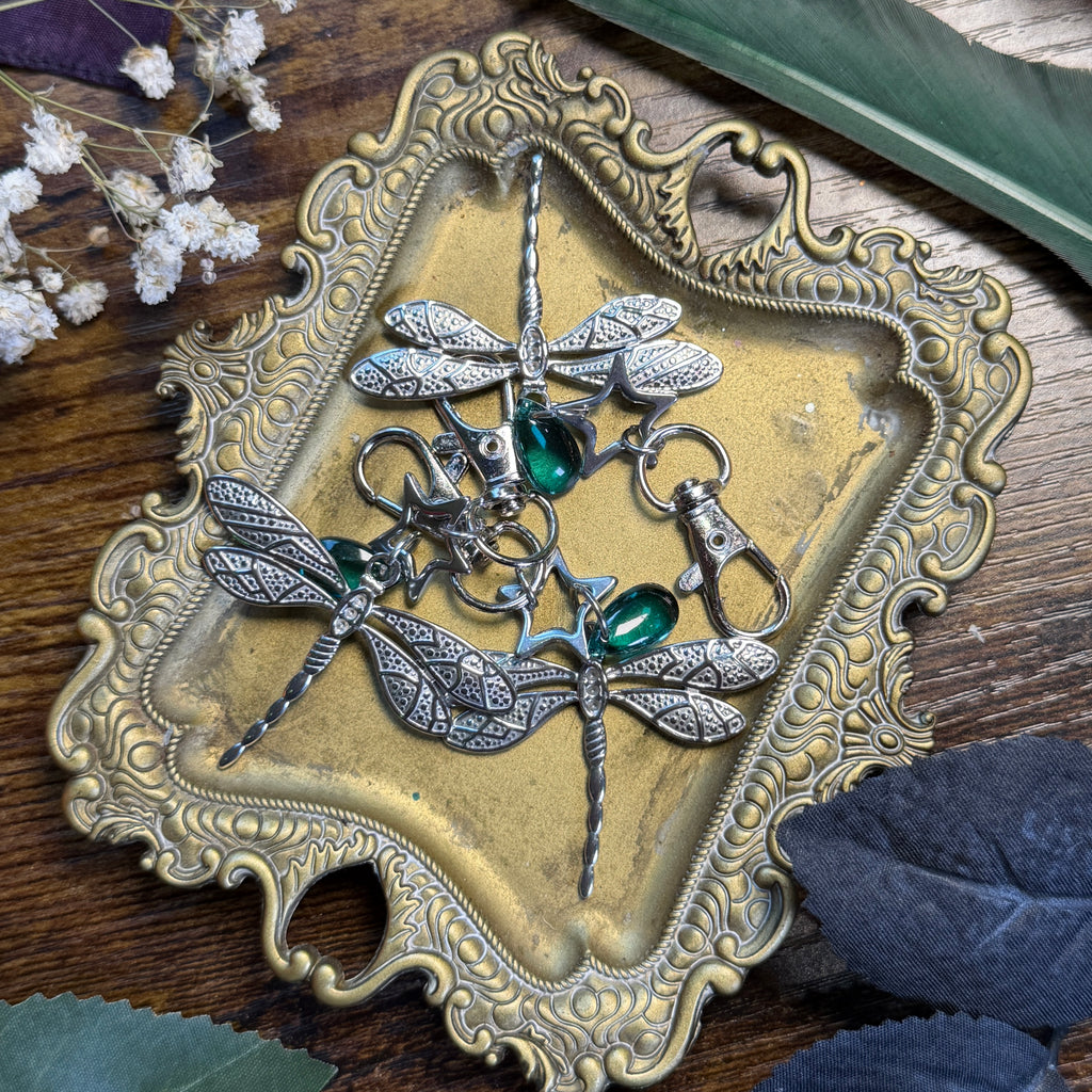 Dragonfly Drop Keychain