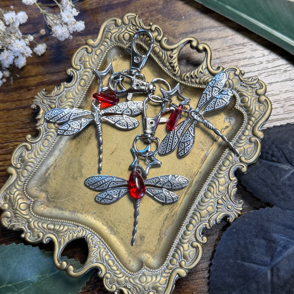 Dragonfly Drop Keychain