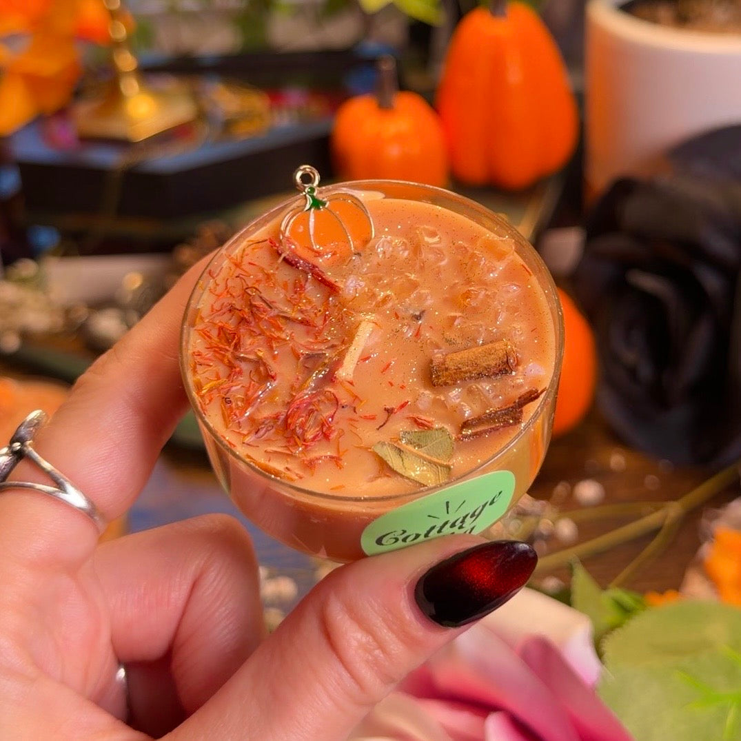 Harvest Pumpkin - Large Tea Light