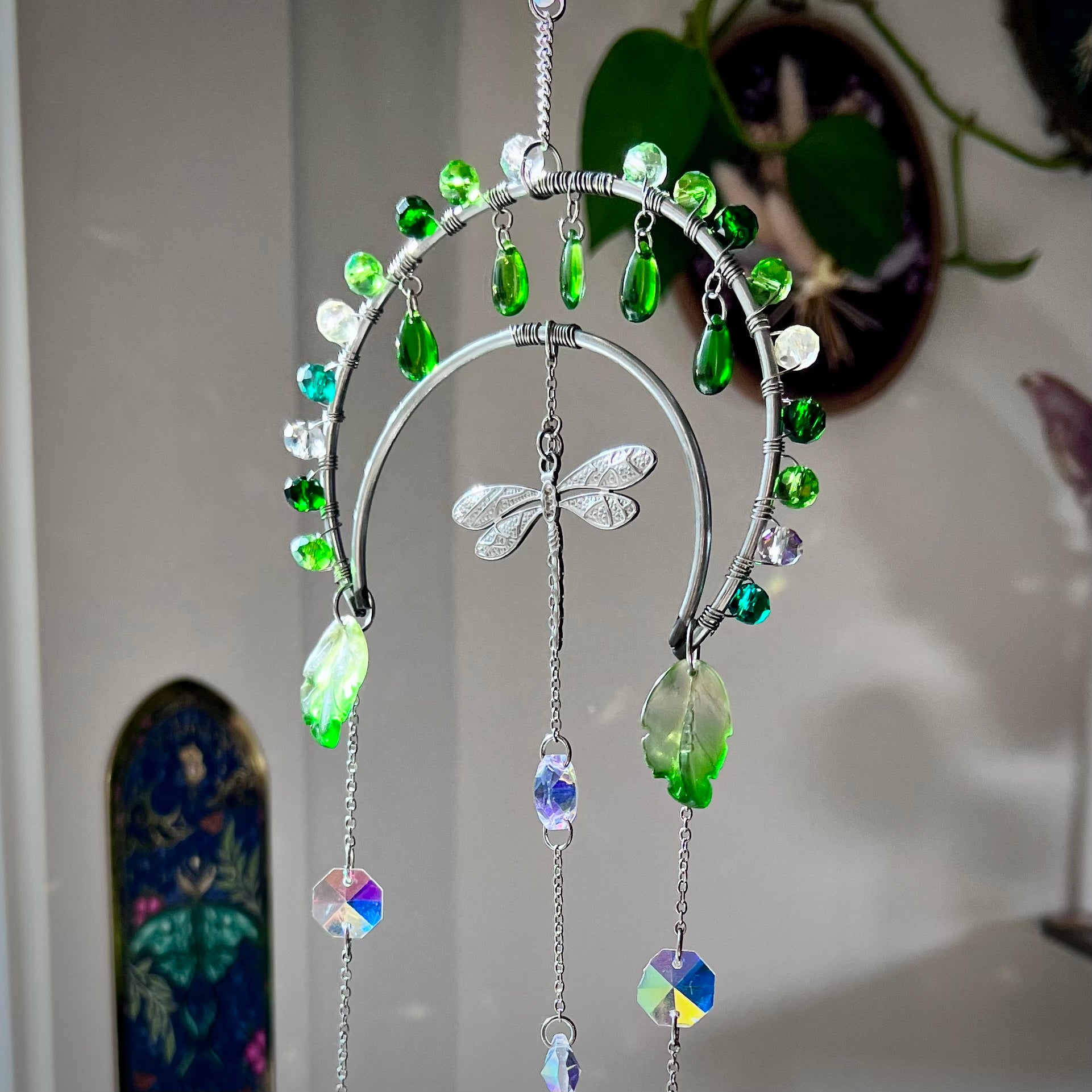Dragonfly Garden Sun Catcher