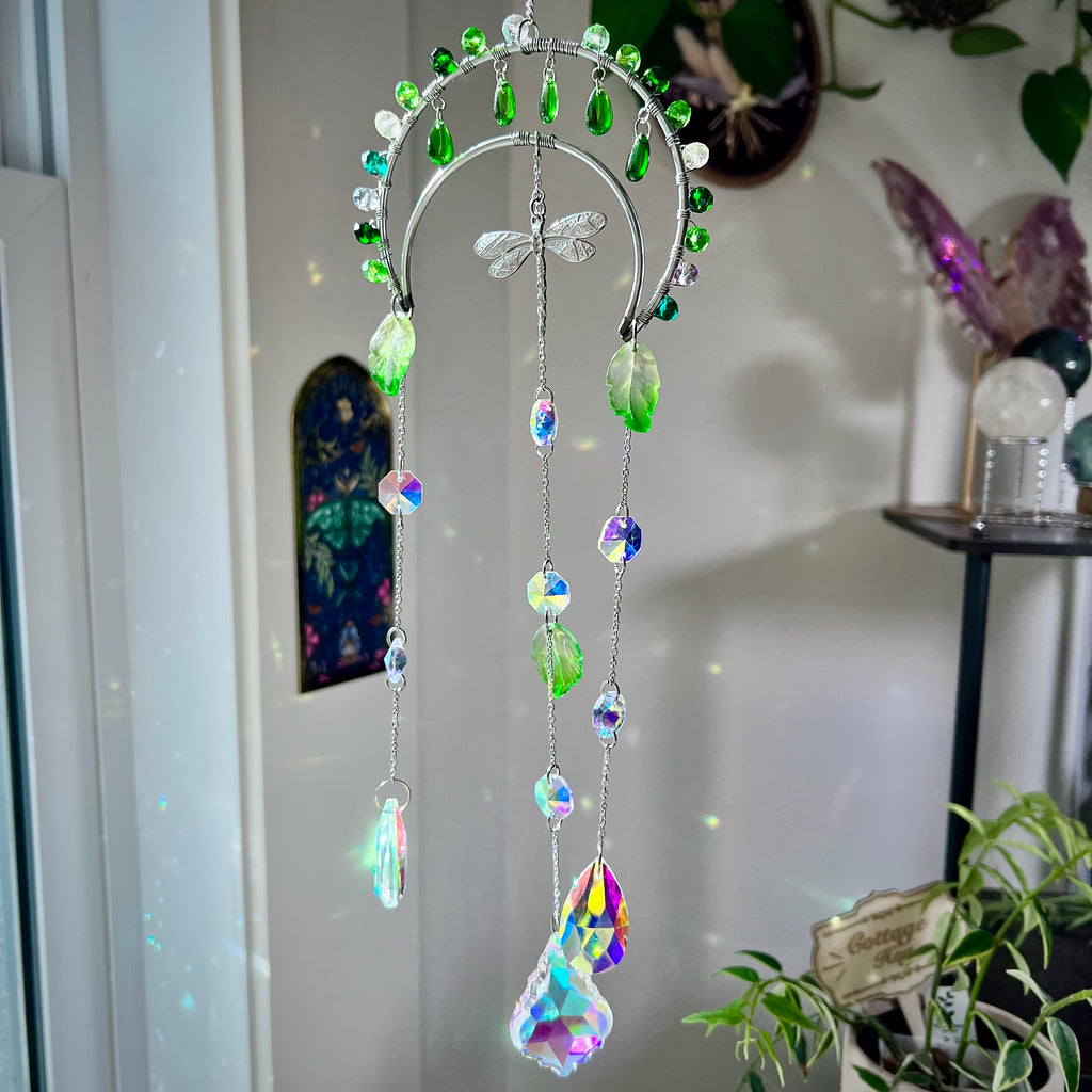 Dragonfly Garden Sun Catcher