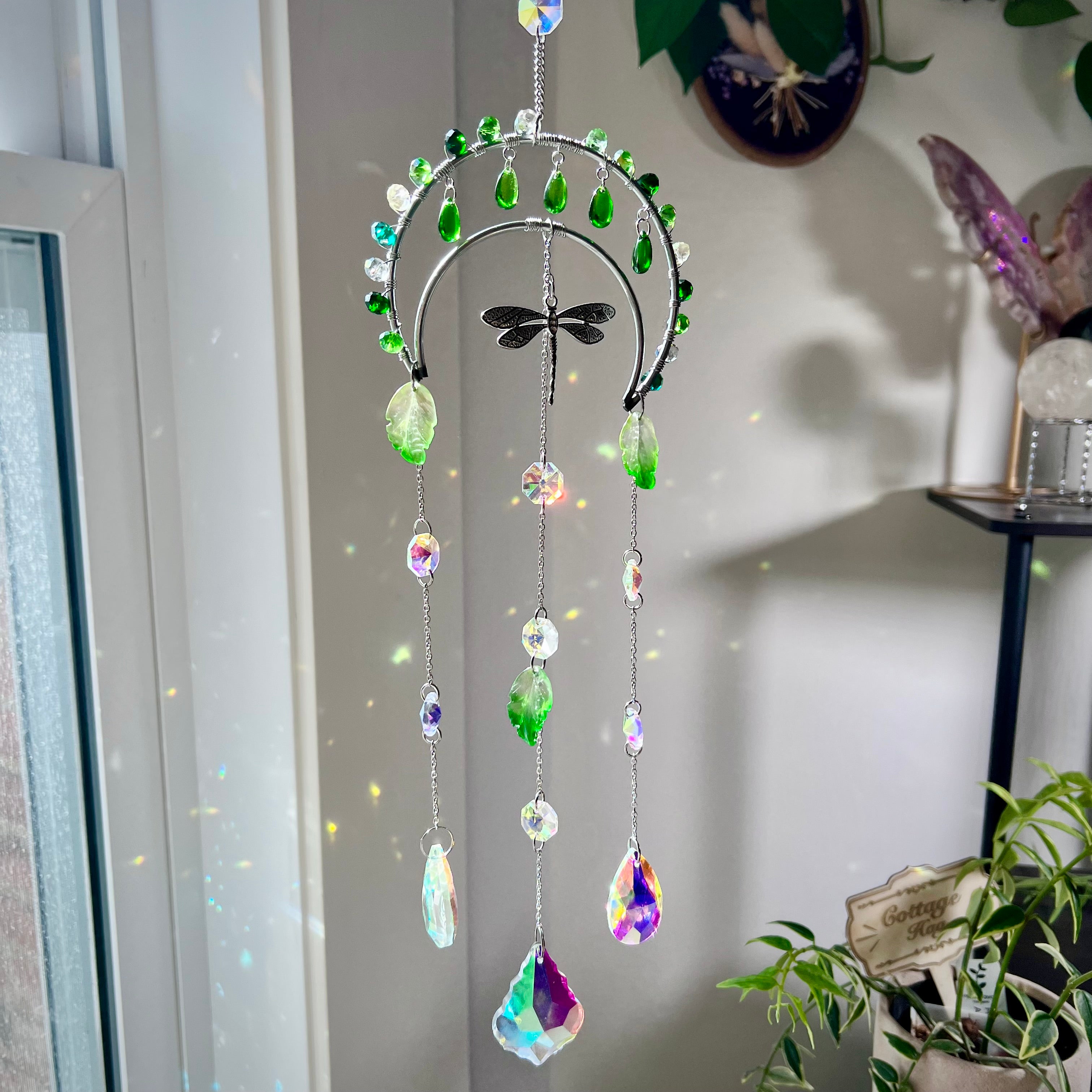 Dragonfly Garden Sun Catcher