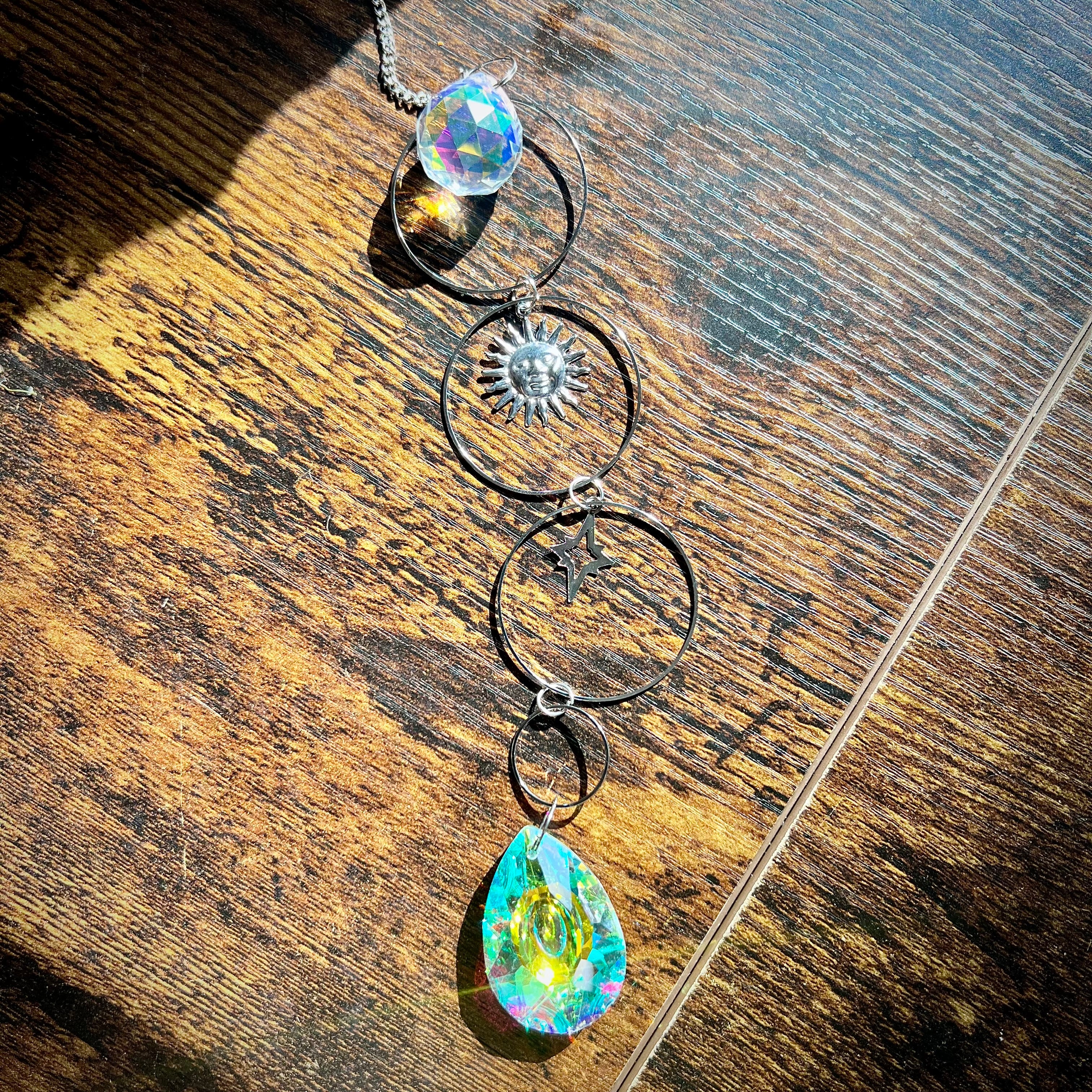 Cosmic Sun Kiss Sun Catcher