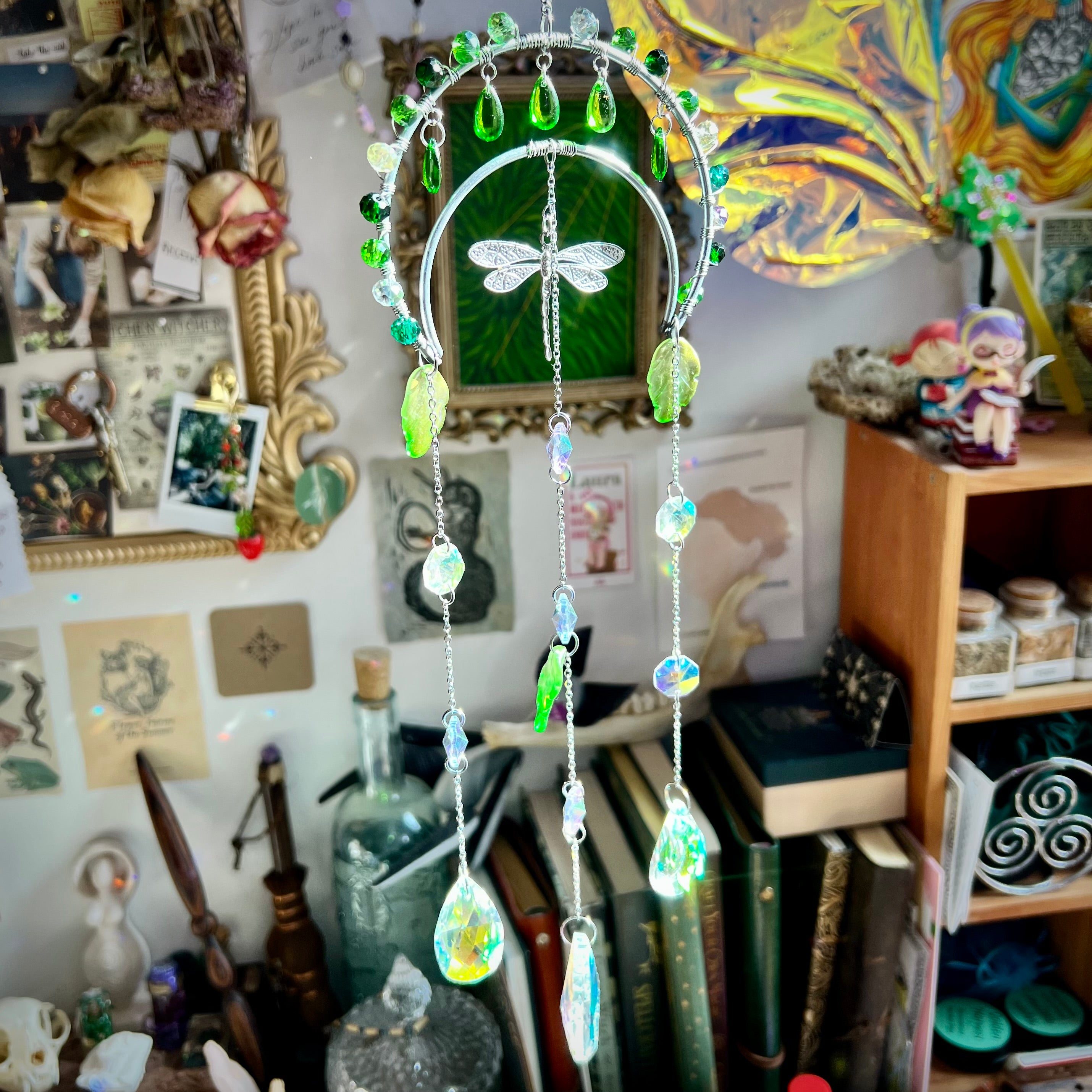 Dragonfly Garden Sun Catcher