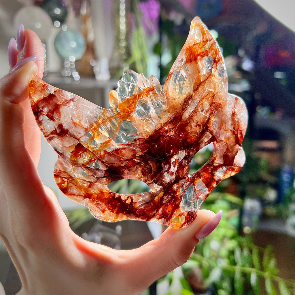 Fire Quartz Fox Mask