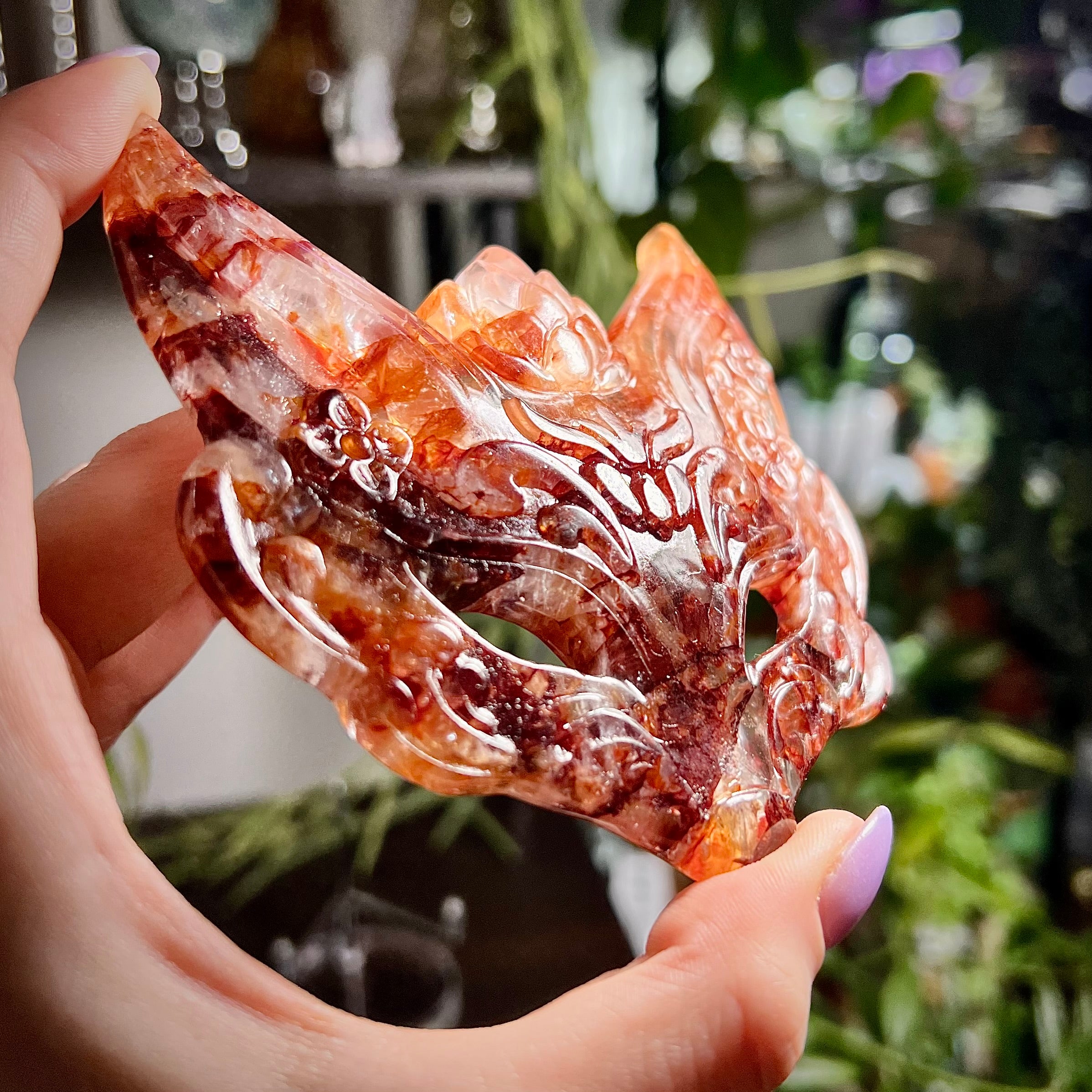 Fire Quartz Fox Mask