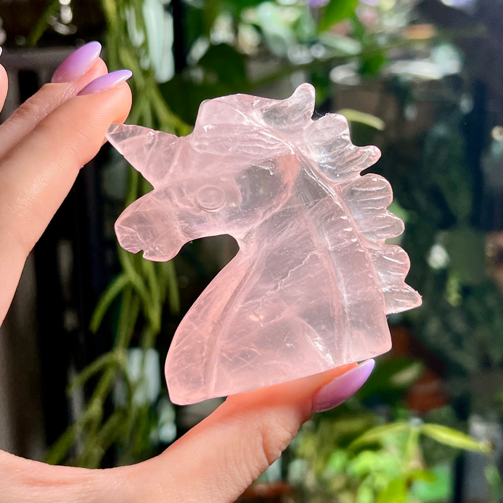 Rose Quartz Unicorn