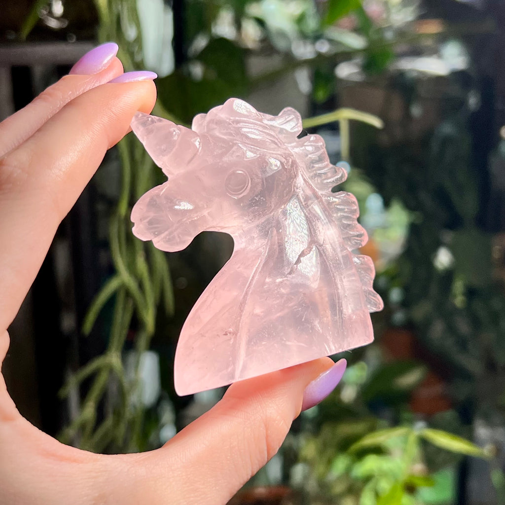 Rose Quartz Unicorn