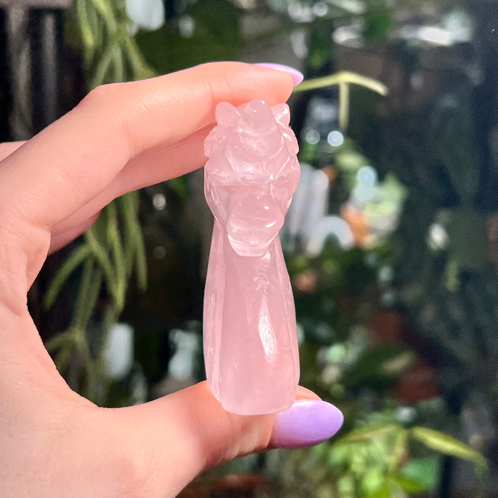 Rose Quartz Unicorn