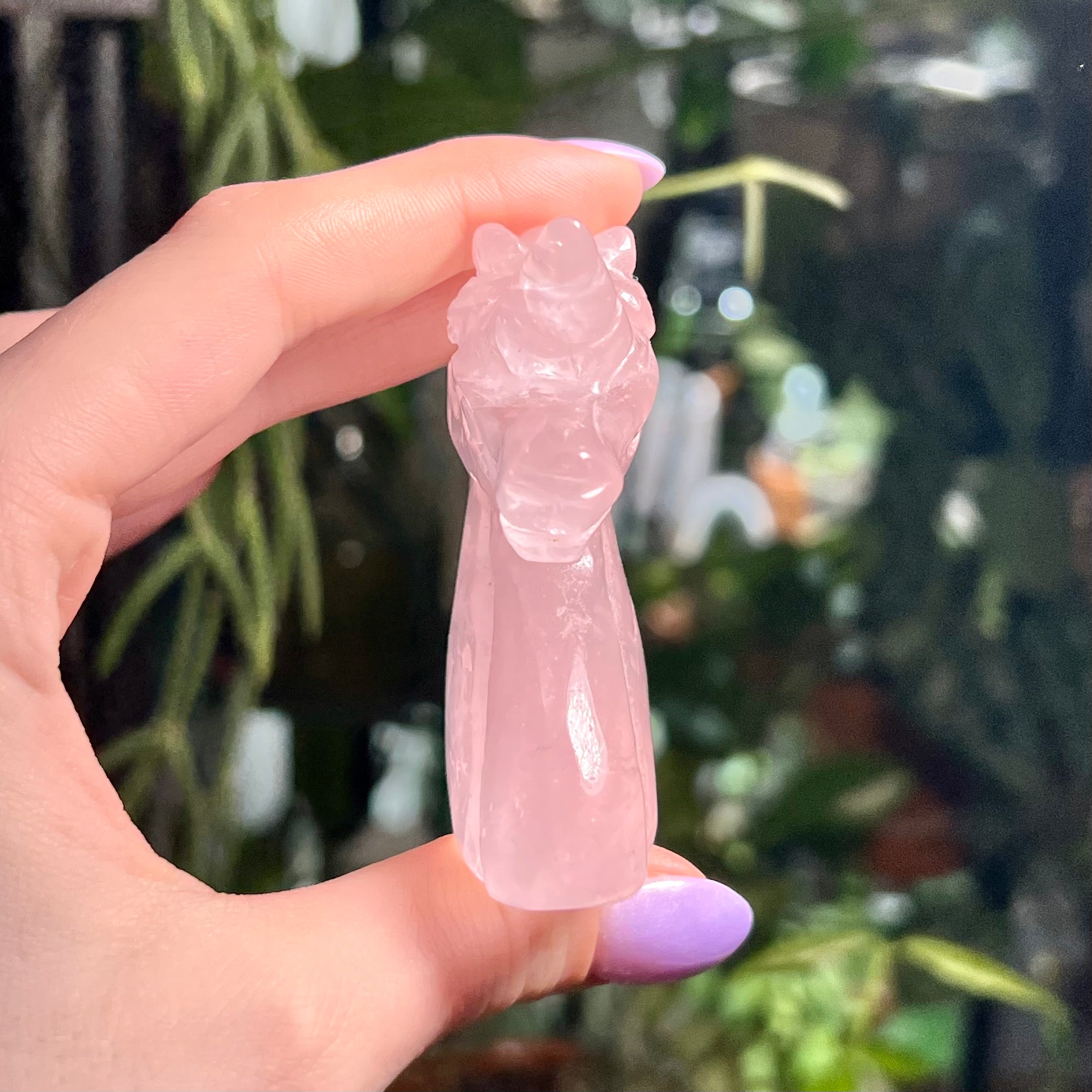 Rose Quartz Unicorn