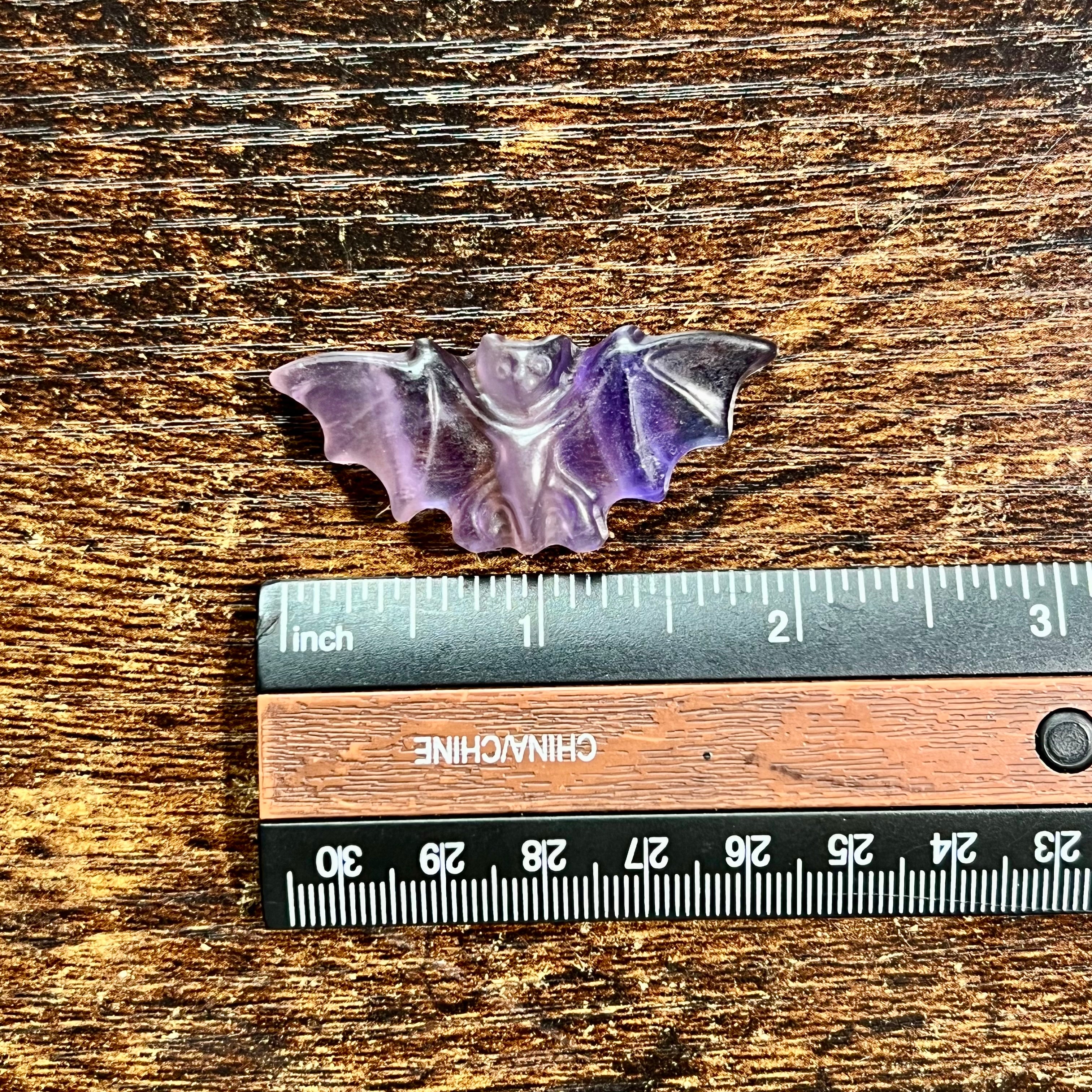 Purple Fluorite Bats
