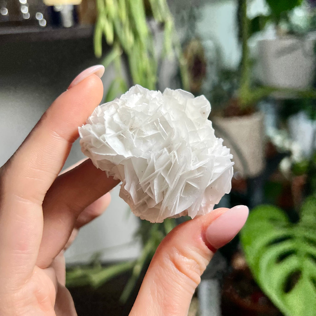 Rose Calcite Clusters - UV Reactive