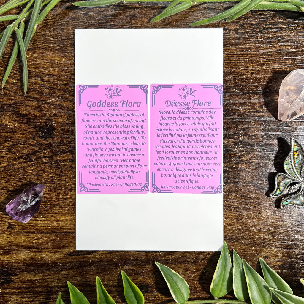 Flora Goddess Print