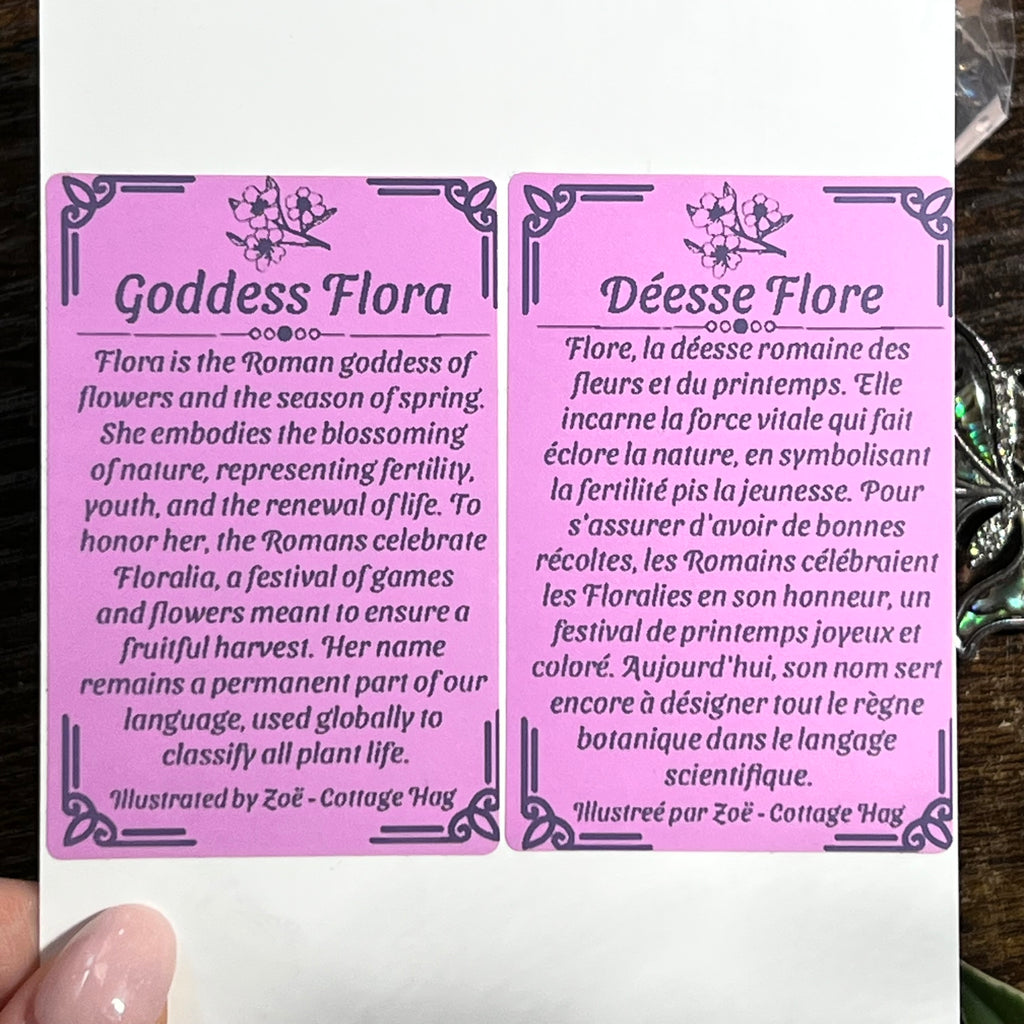 Flora Goddess Print