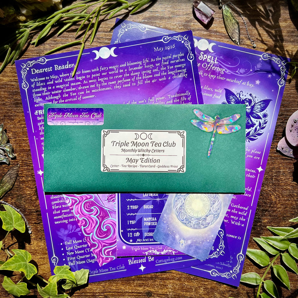Triple Moon Tea Club Letters