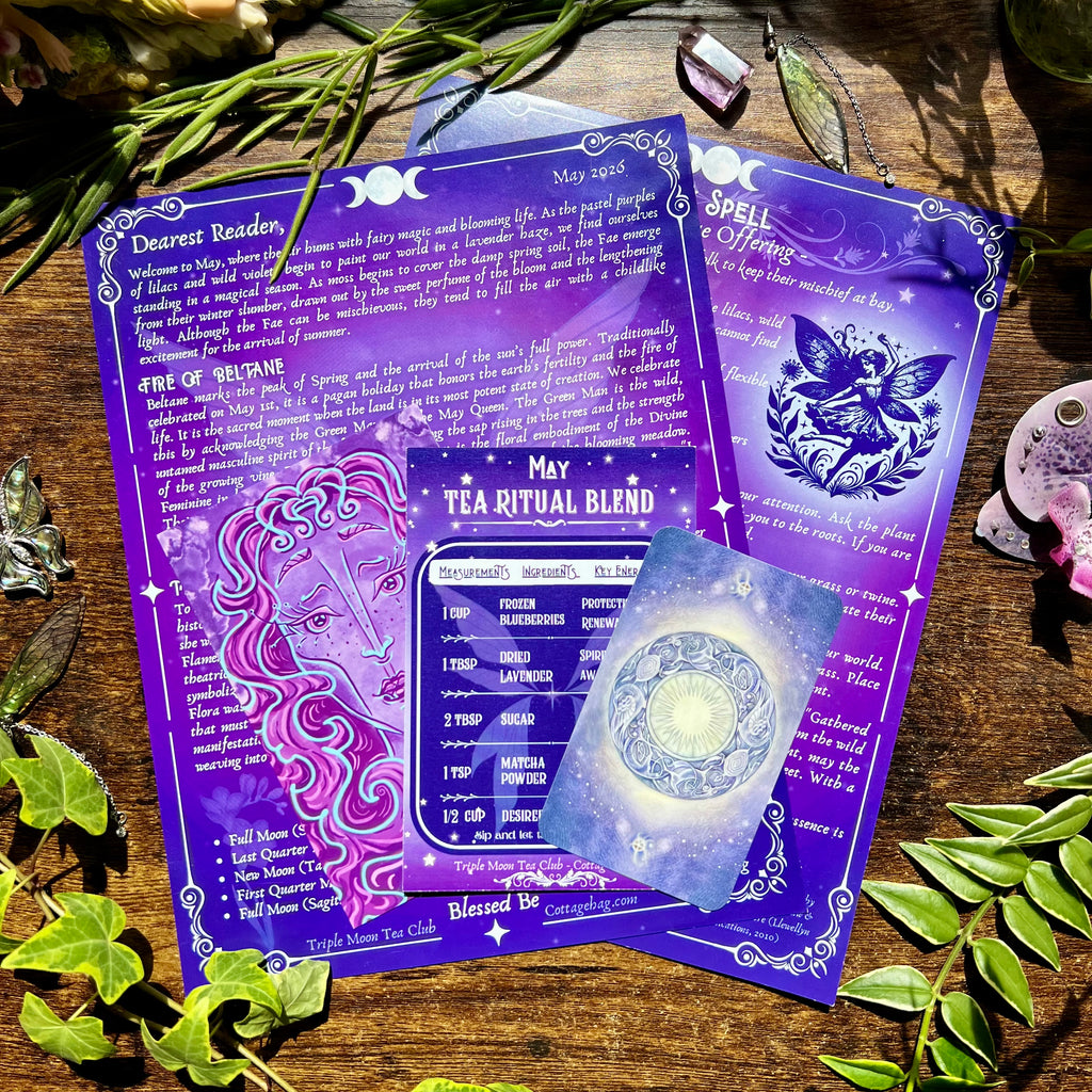 Triple Moon Tea Club Letters