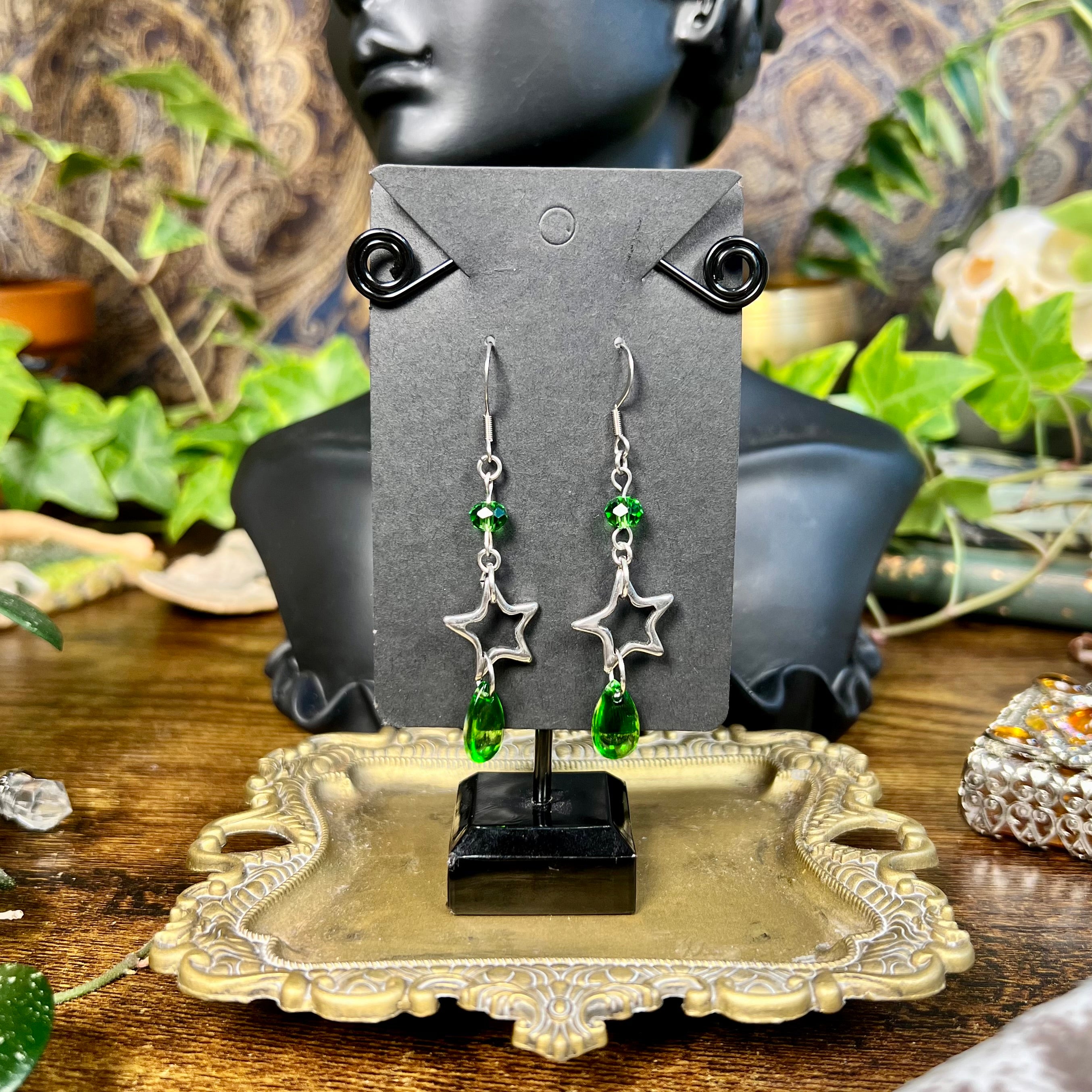 Star Dew Drop earrings