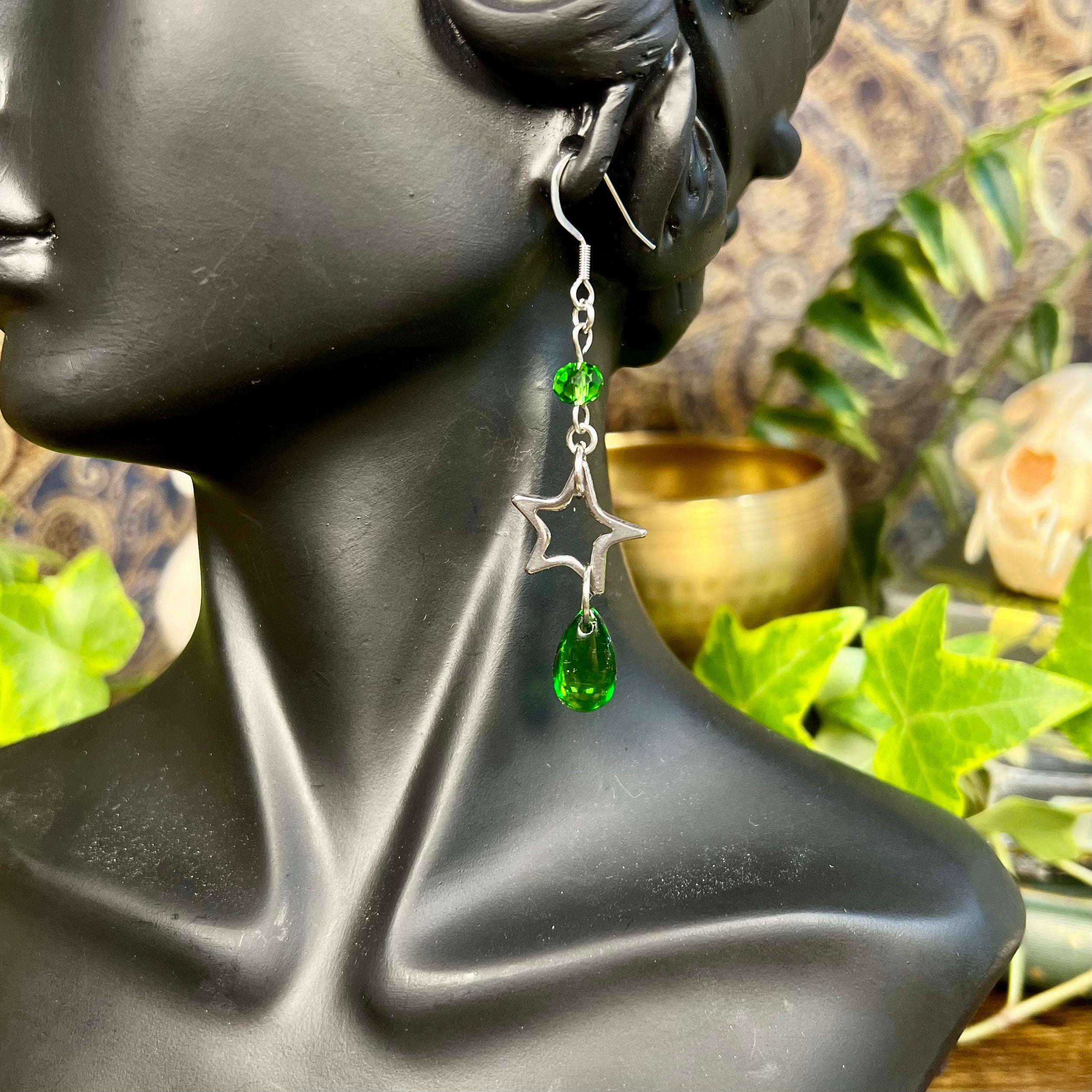 Star Dew Drop earrings