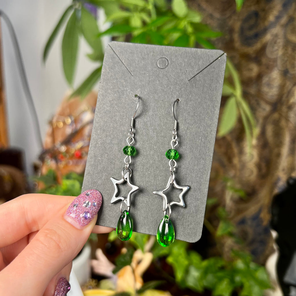 Star Dew Drop earrings