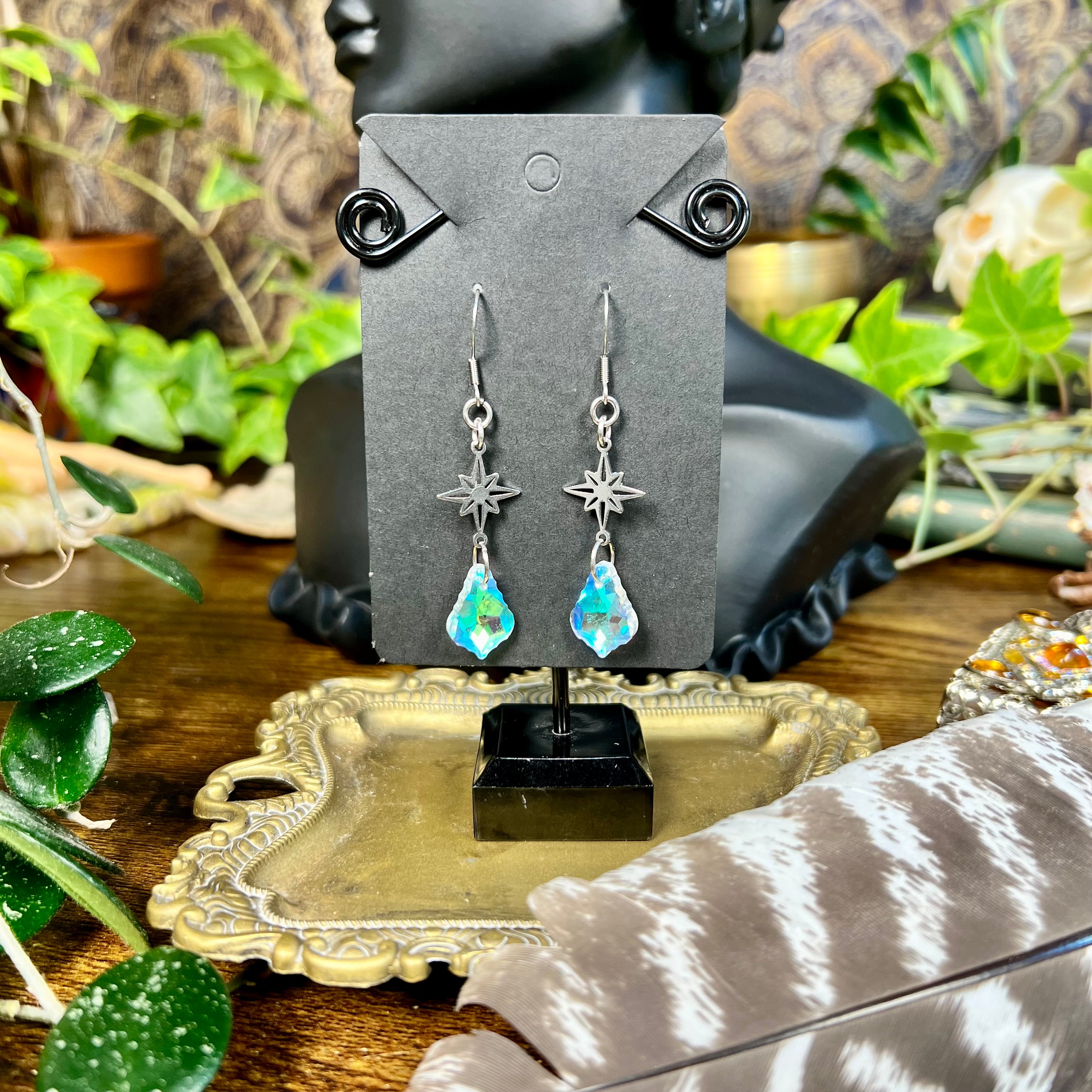 Suncatcher Star Earrings