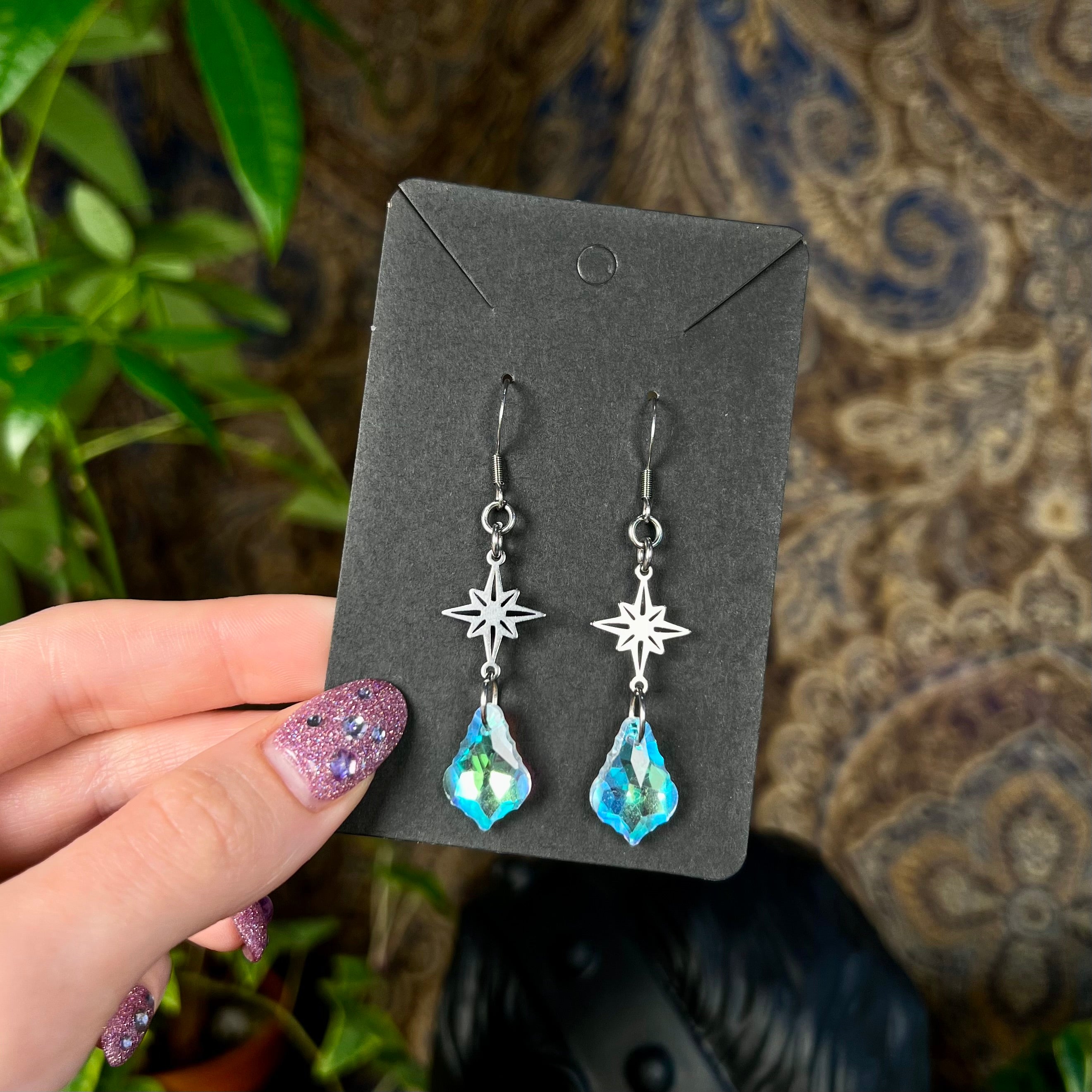 Suncatcher Star Earrings