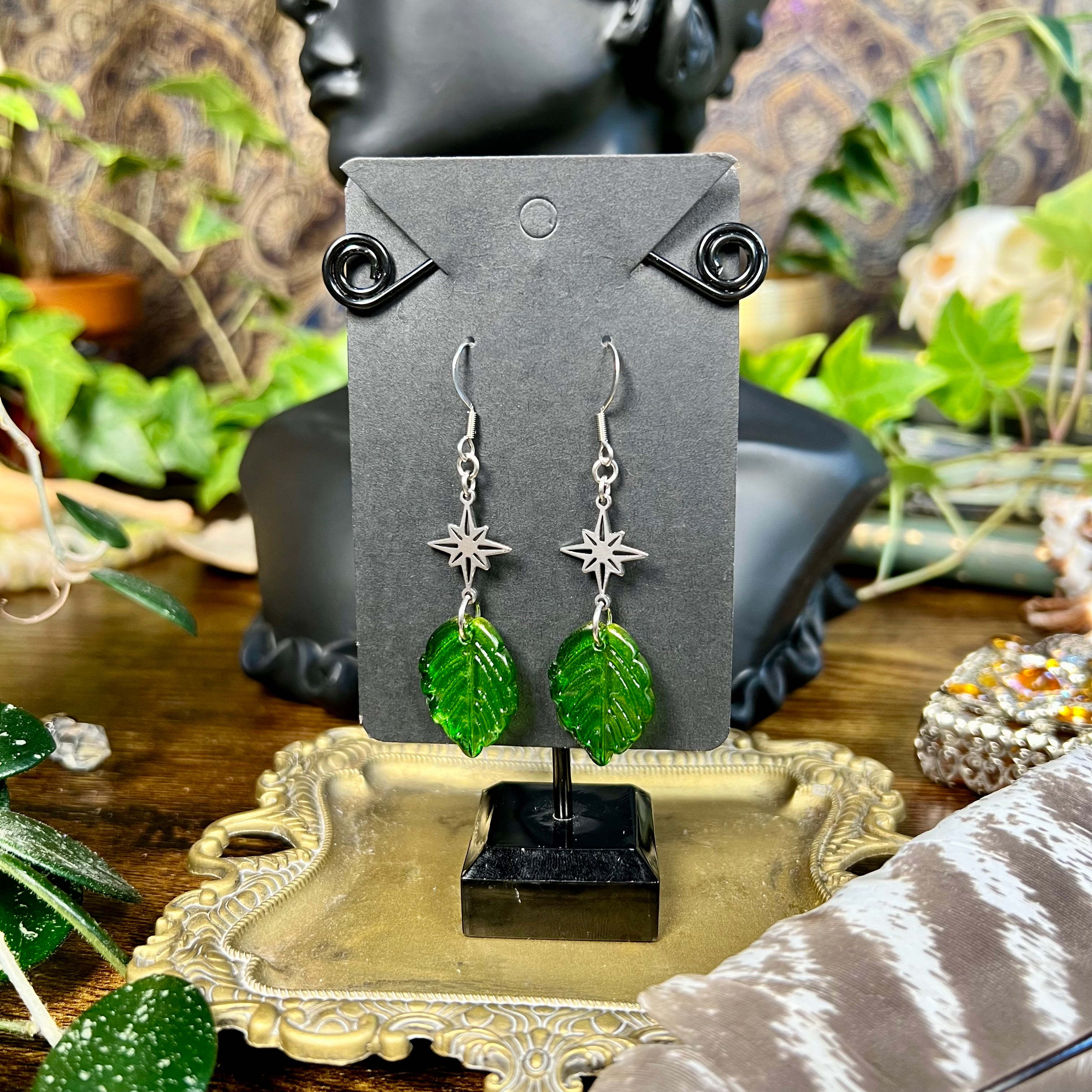North Star Forest Earrings