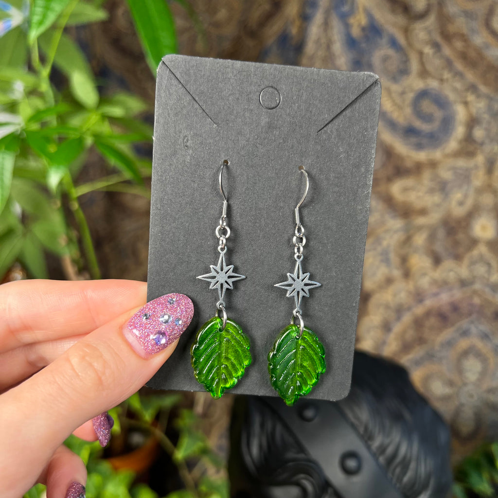 North Star Forest Earrings