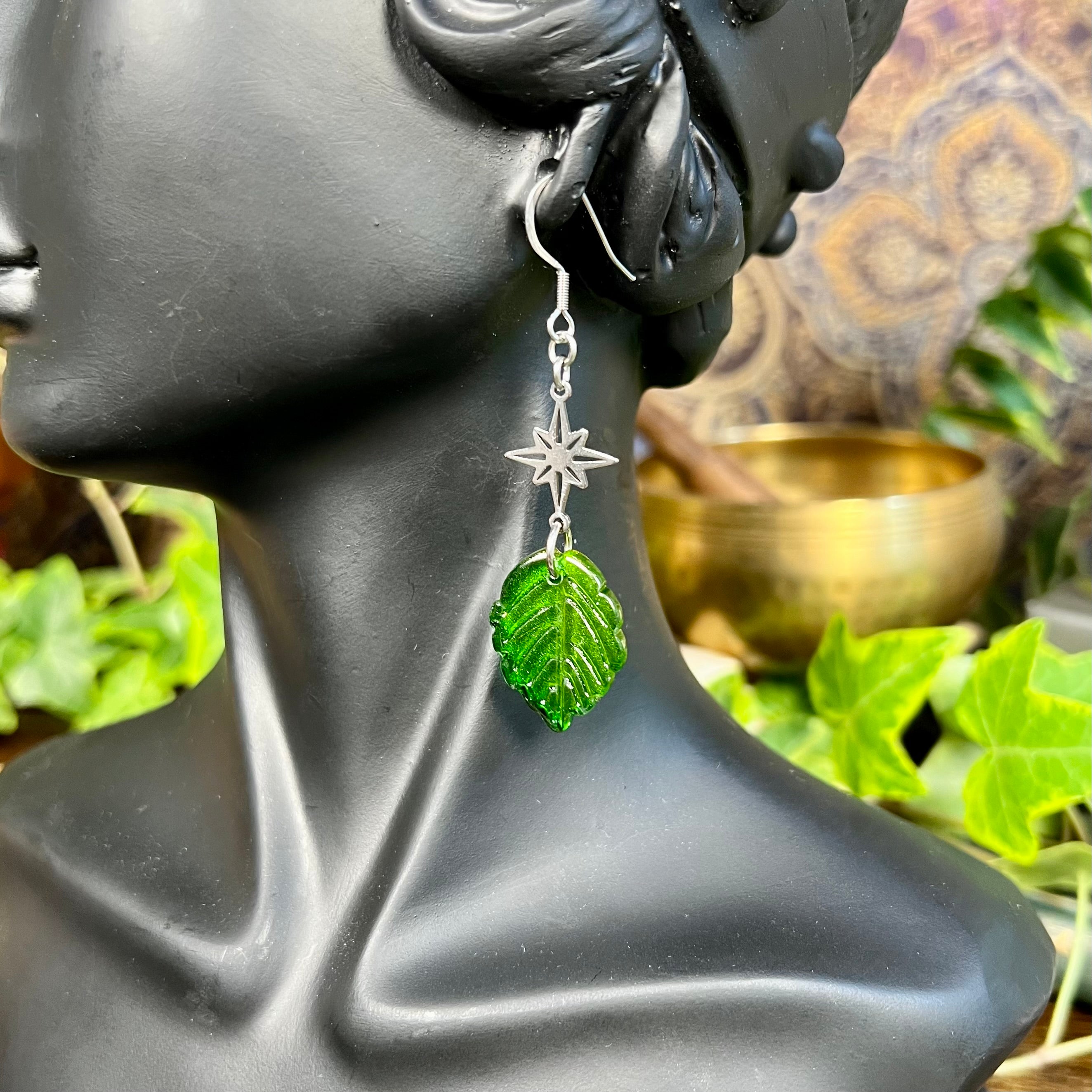 North Star Forest Earrings