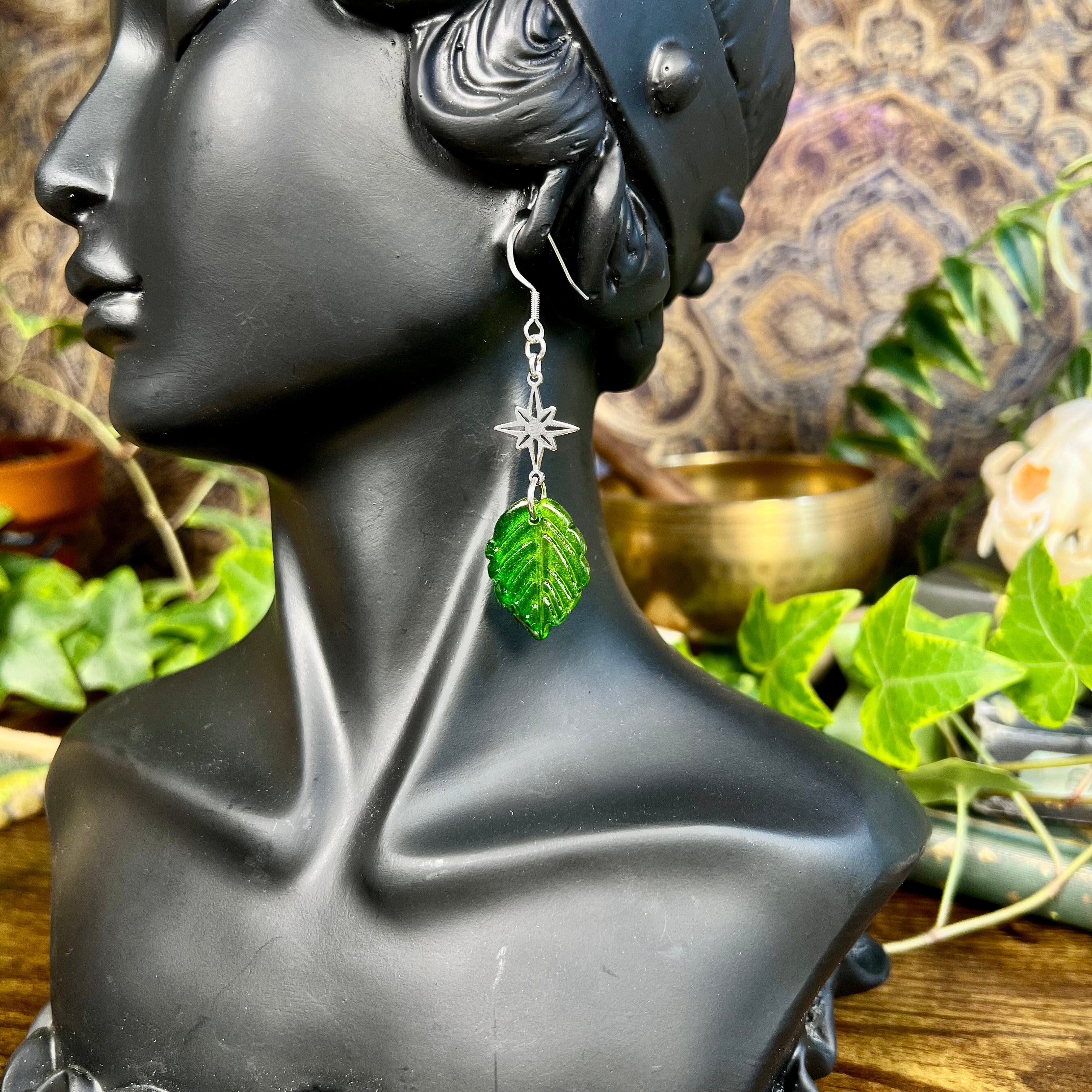 North Star Forest Earrings