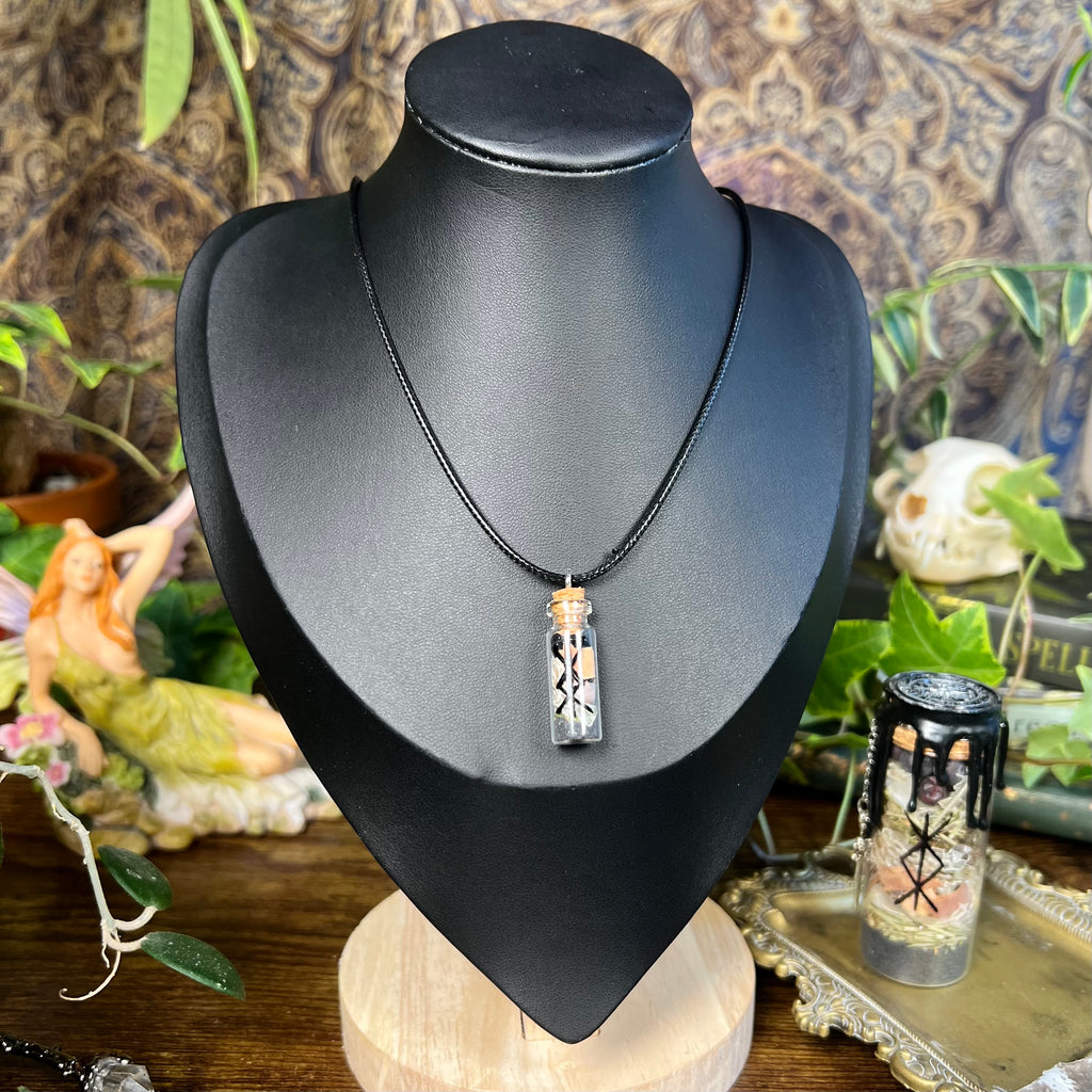 Protection - Aura Shield Spell Jar Necklace