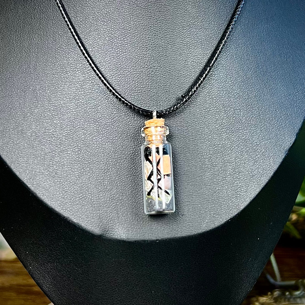 Protection - Aura Shield Spell Jar Necklace