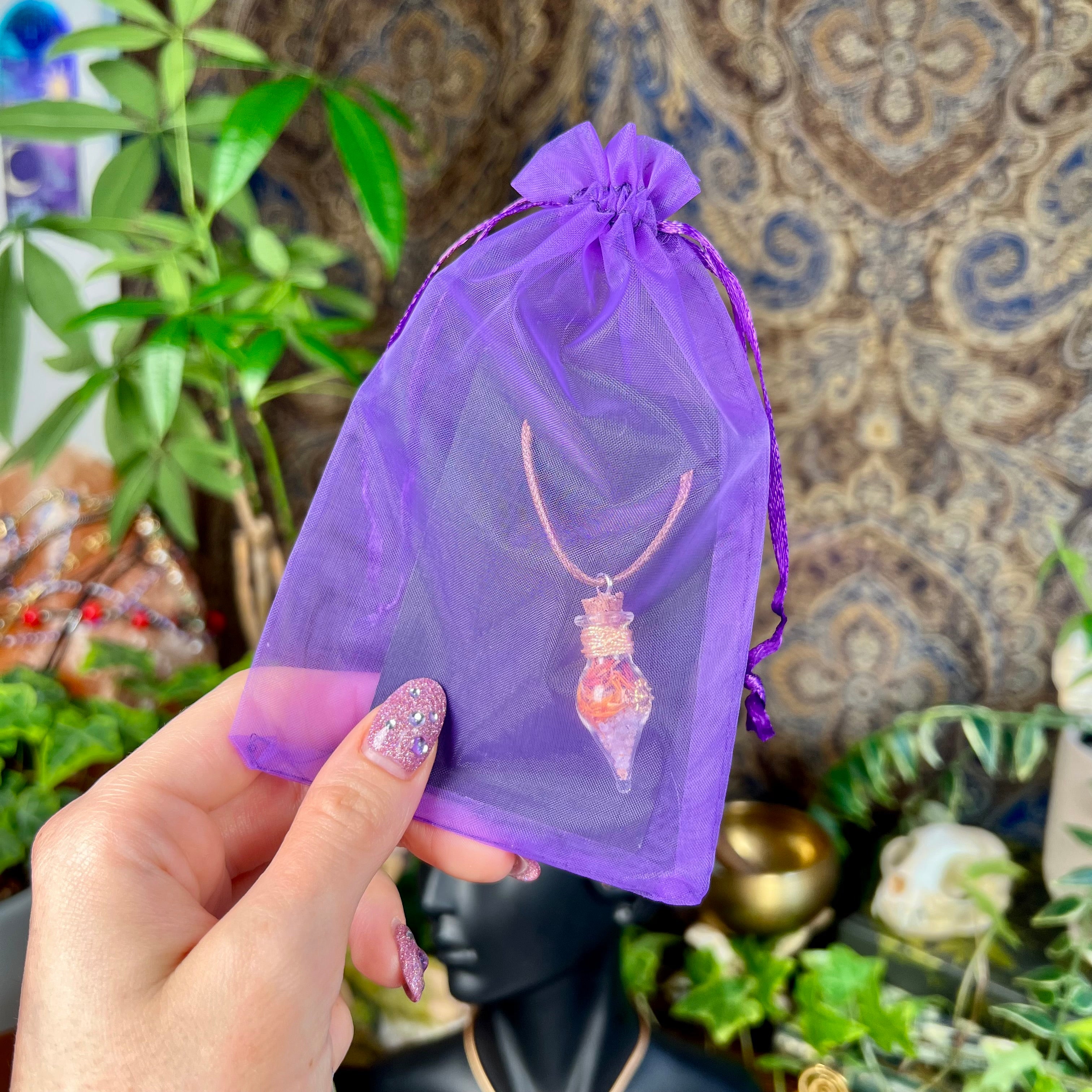 Confidence - Inner Strength Spell Jar Necklace