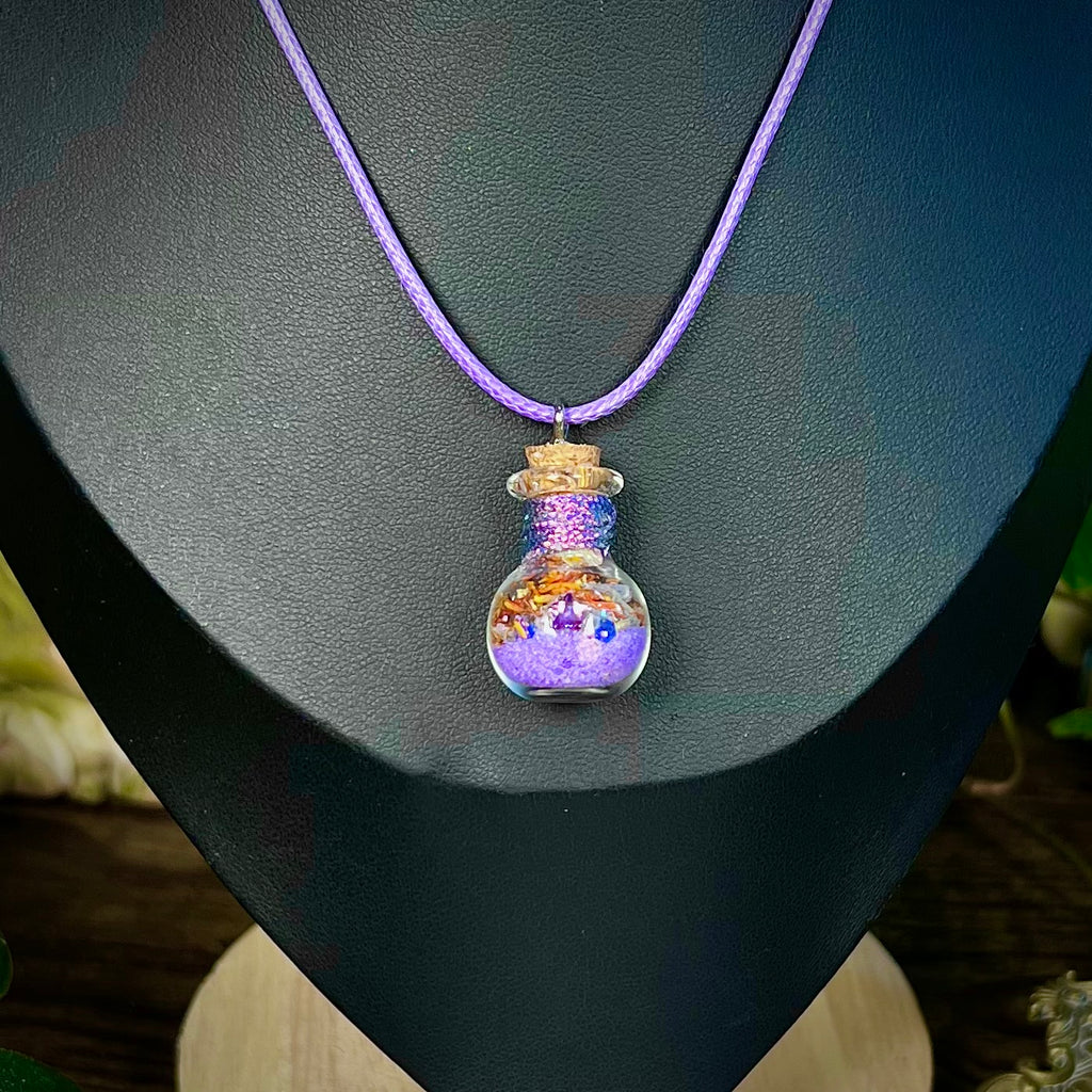 Sleep - Sweet Dreams Spell Jar Necklace