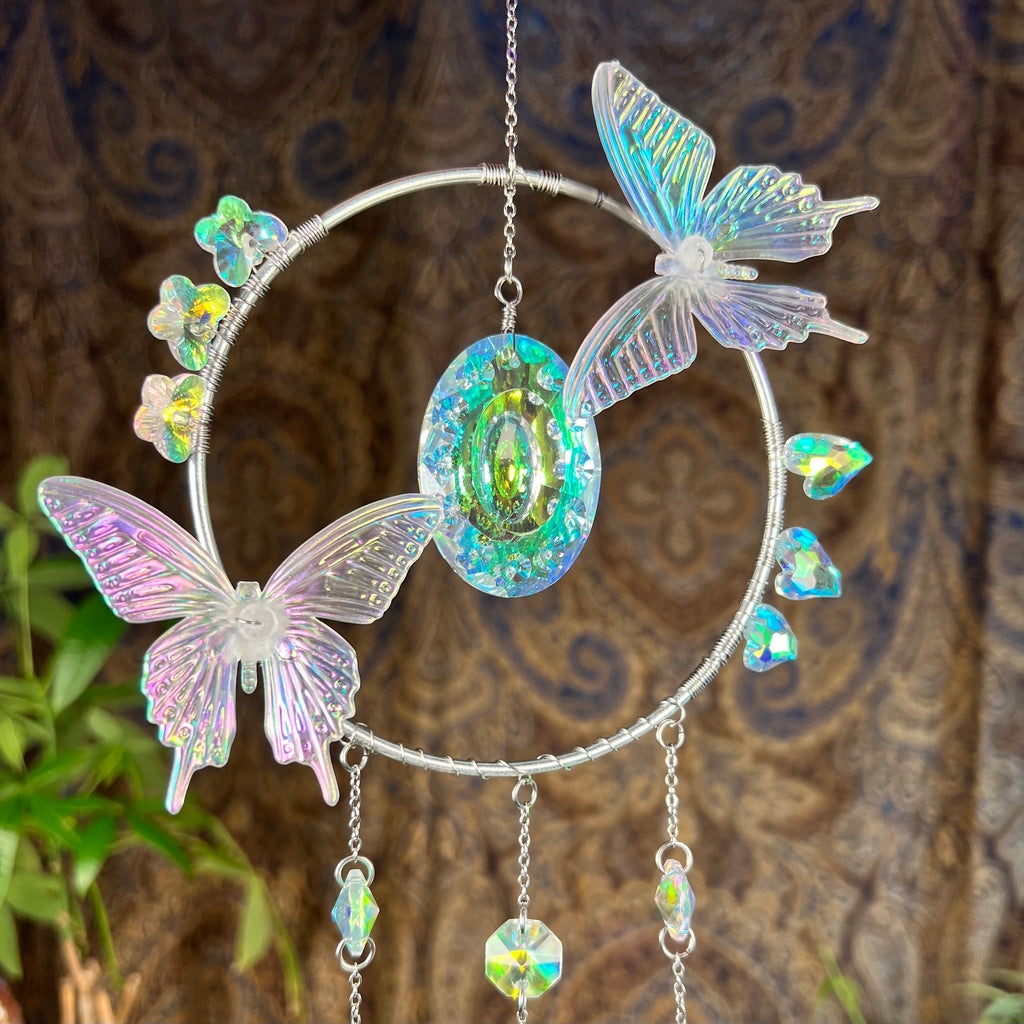 Spring Hummingbird Suncatcher