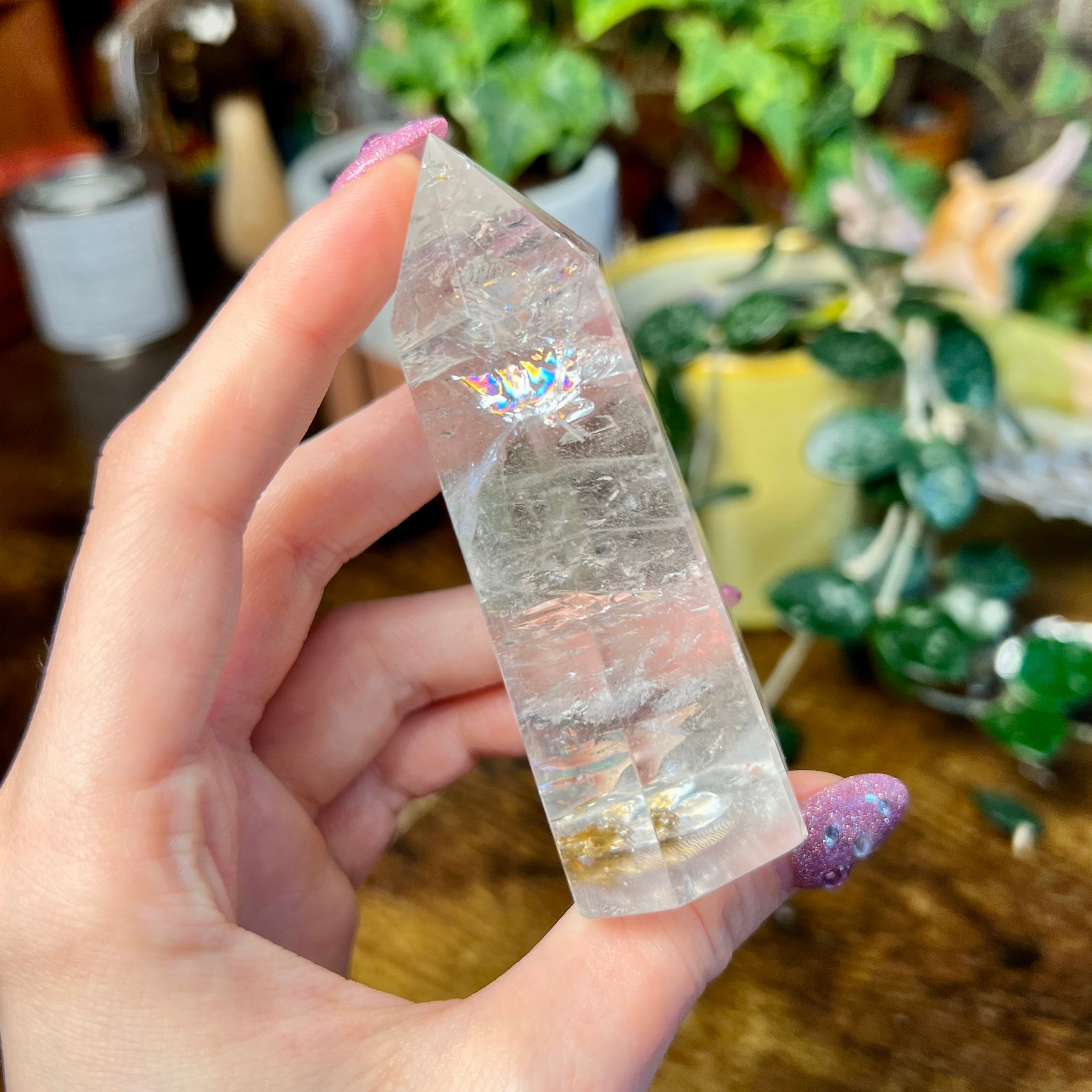 Rainbow Clear Quartz