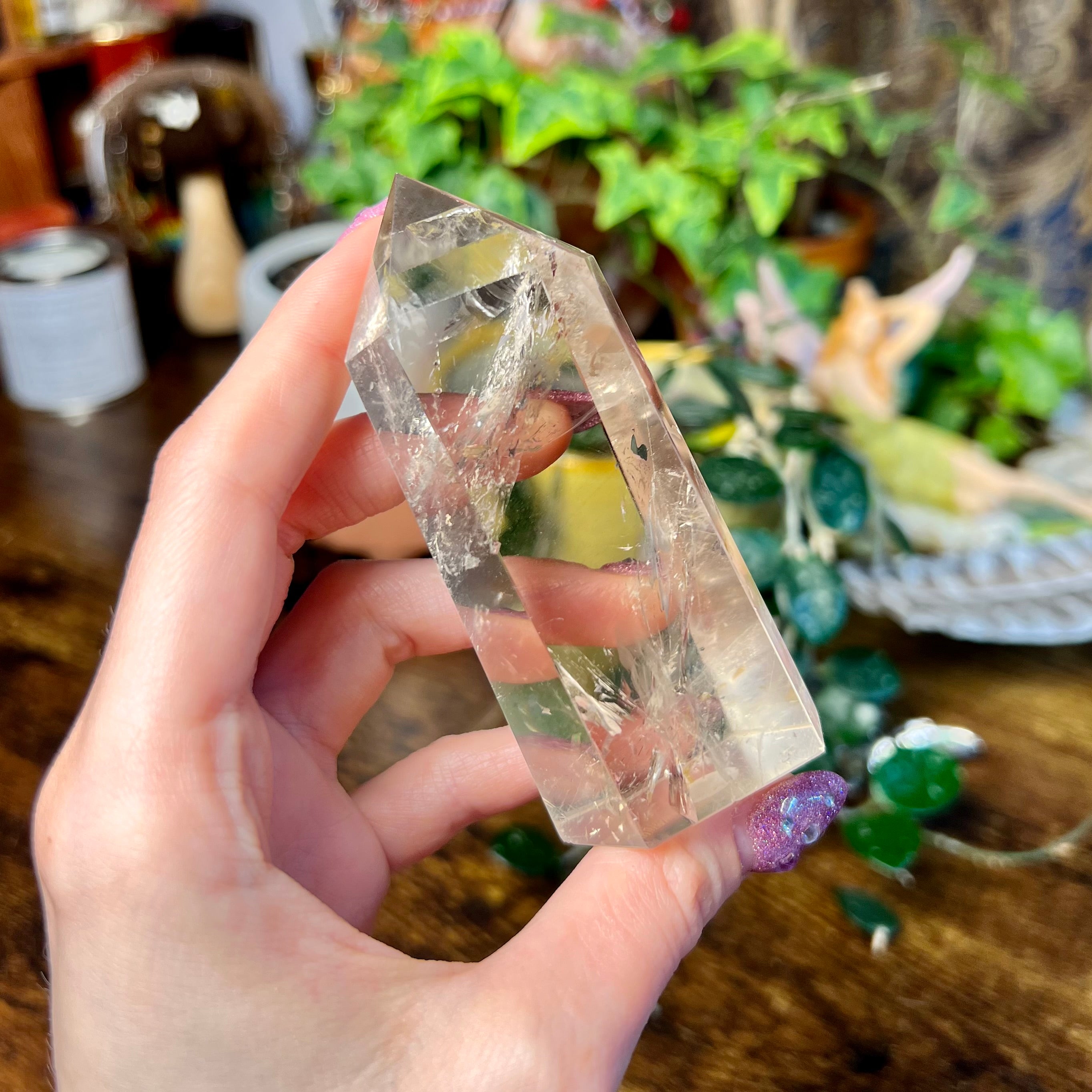 Rainbow Clear Quartz