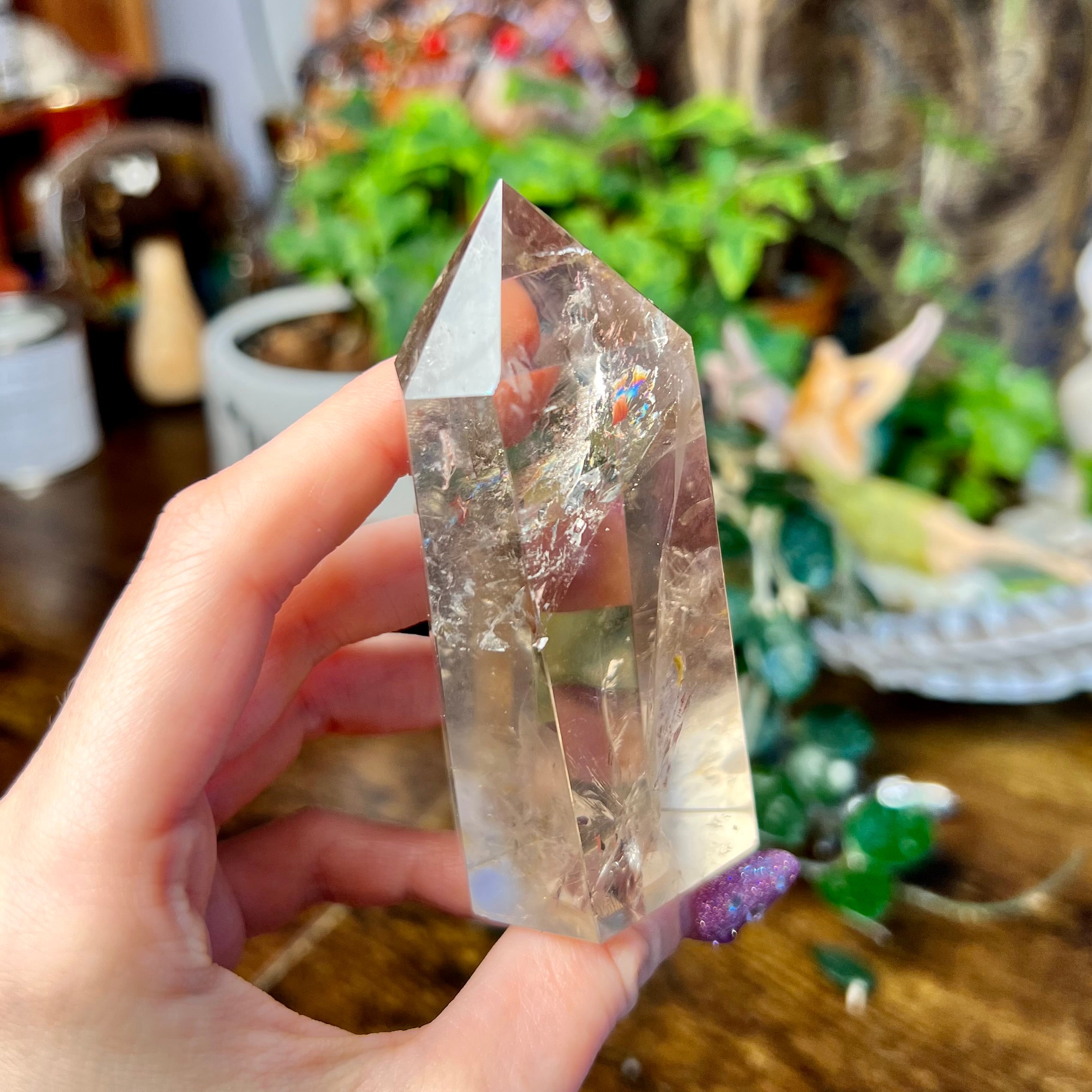 Rainbow Clear Quartz