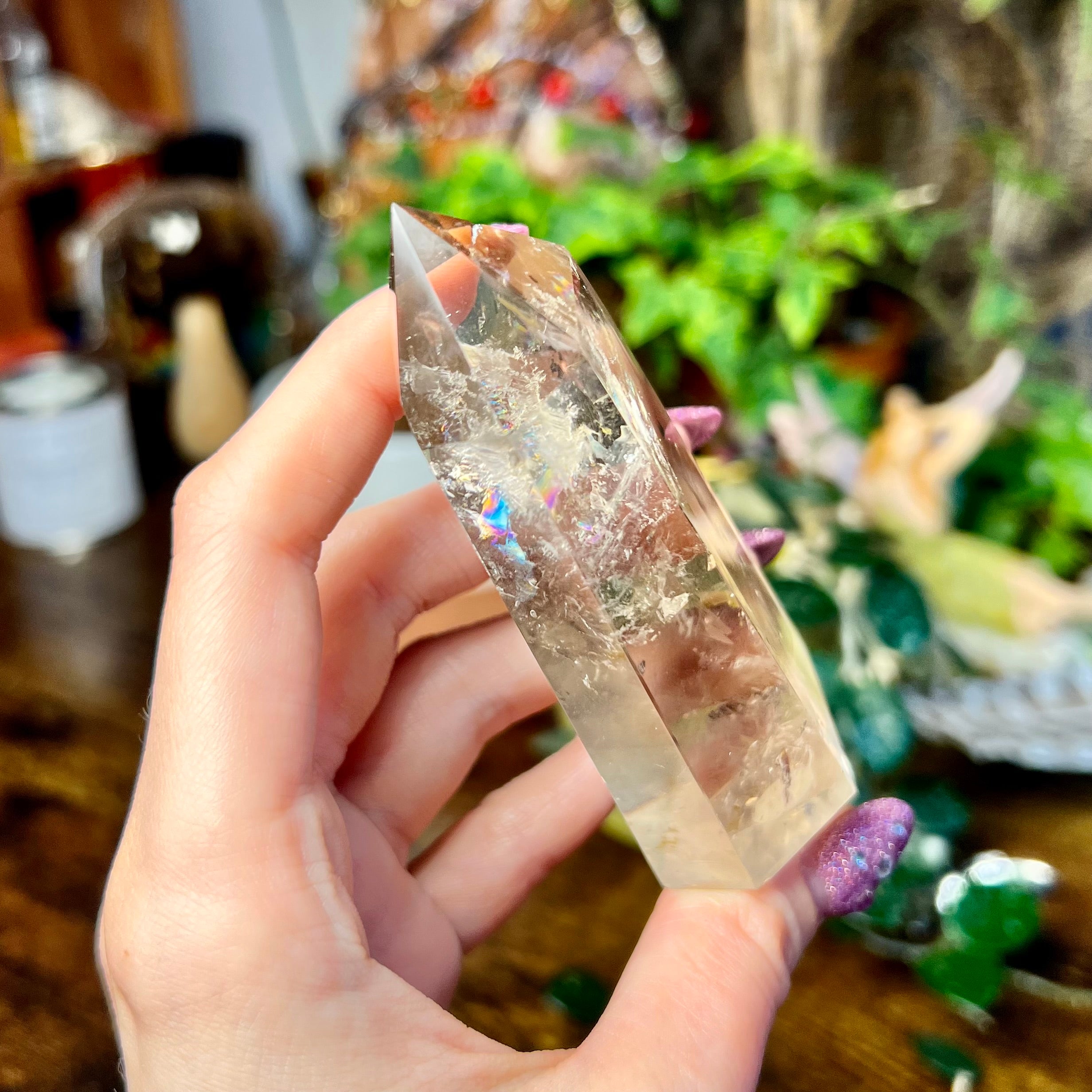 Rainbow Clear Quartz