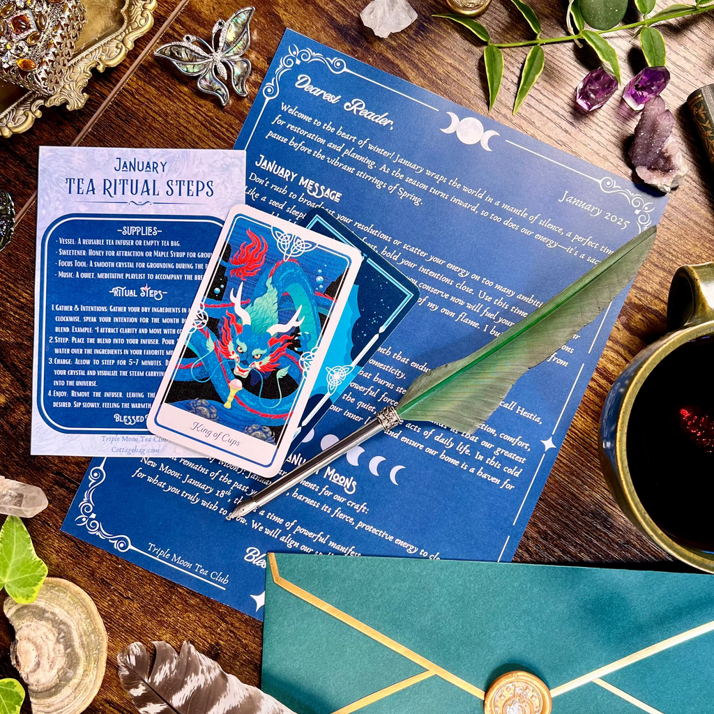 Triple Moon Tea Club Letters