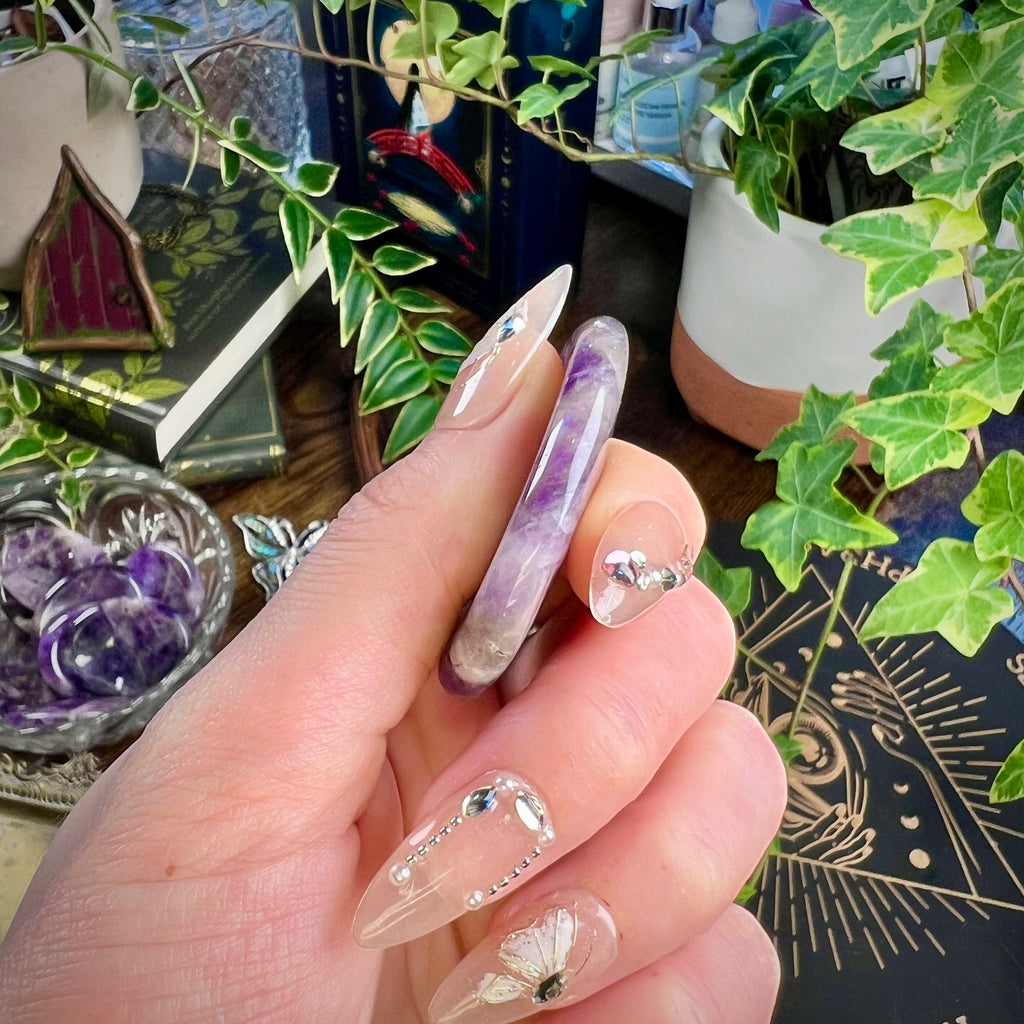 Amethyst - Worry Stone