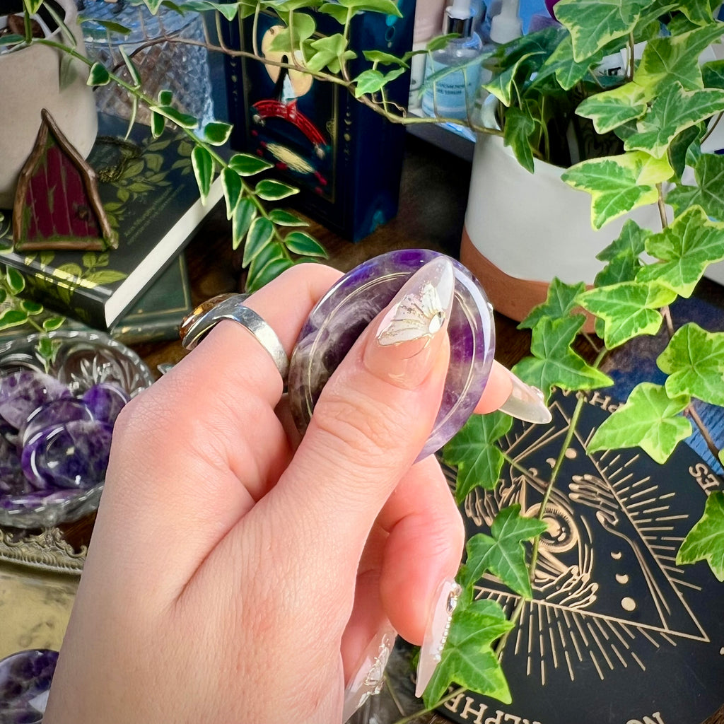 Amethyst - Worry Stone