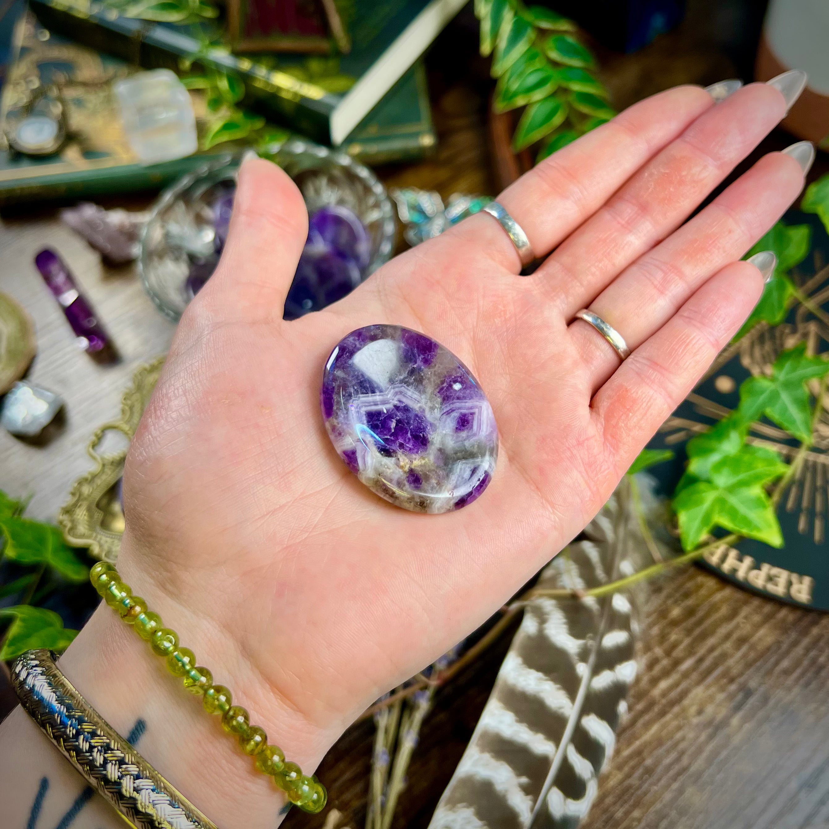 Amethyst - Worry Stone
